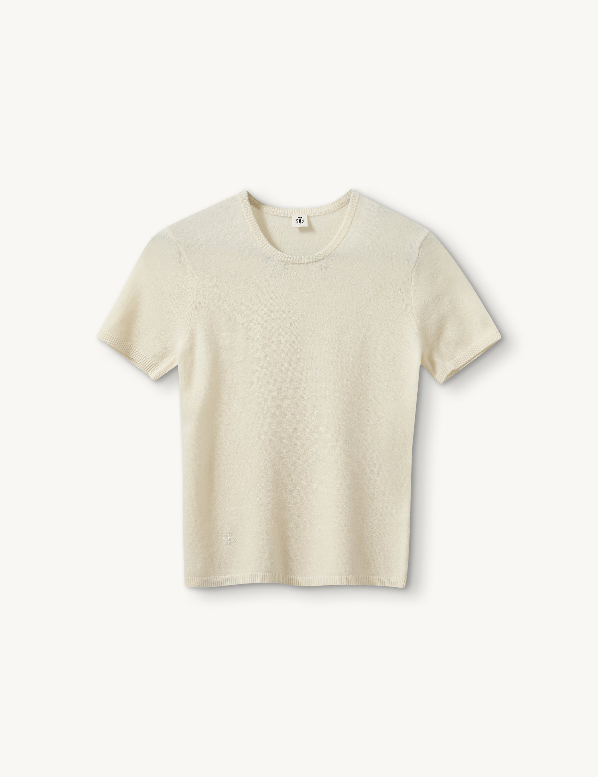 Como Knit Tee Cream