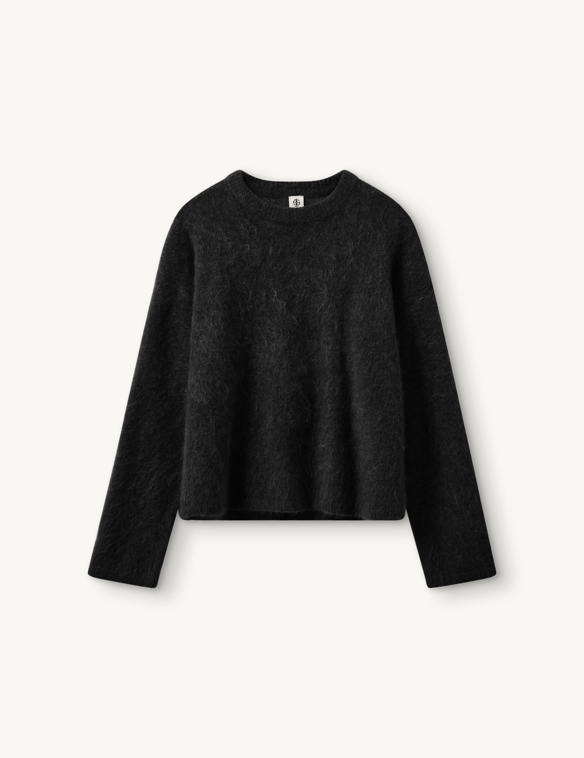 Roma Boyfriend Sweater Black