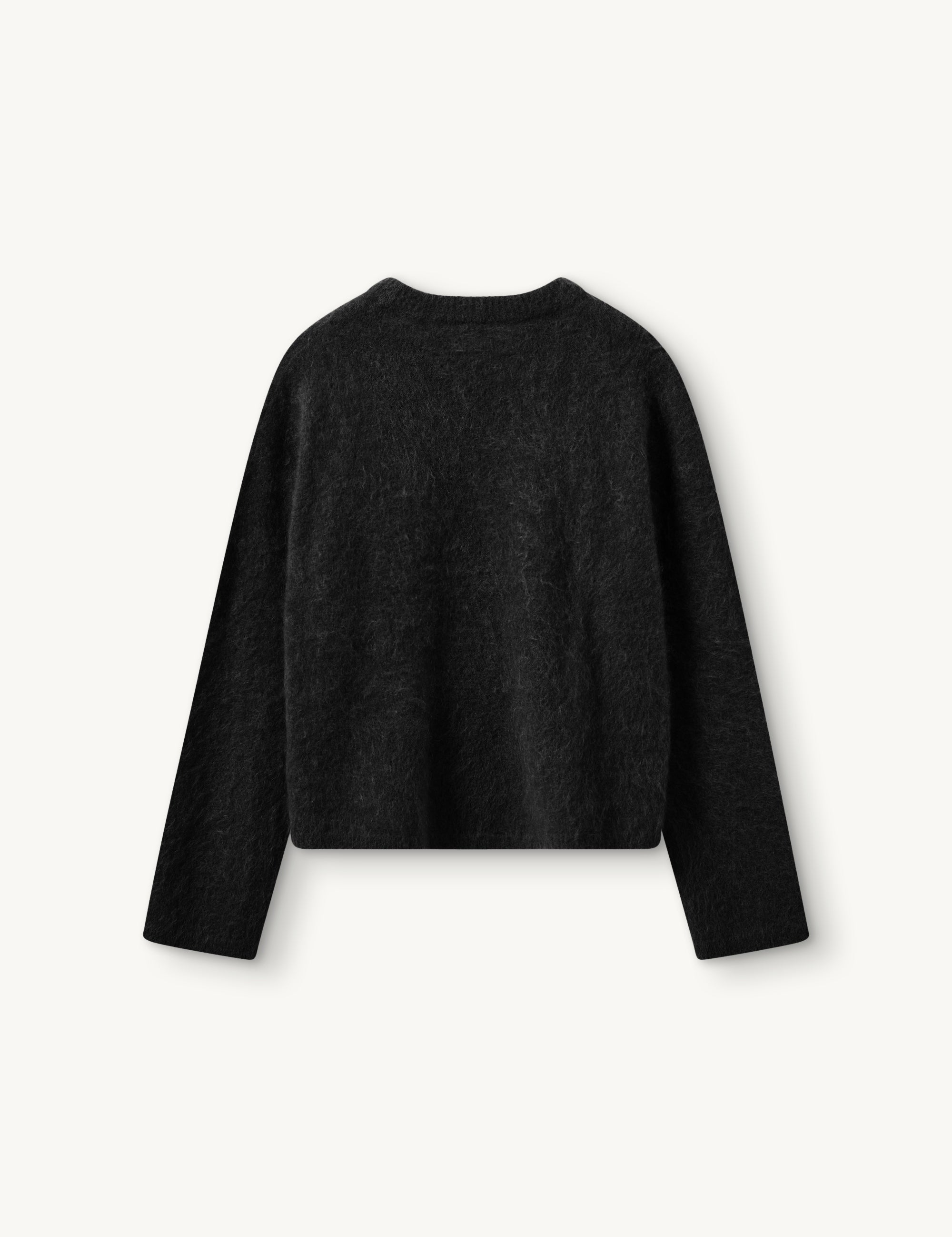 Roma Boyfriend Sweater Black