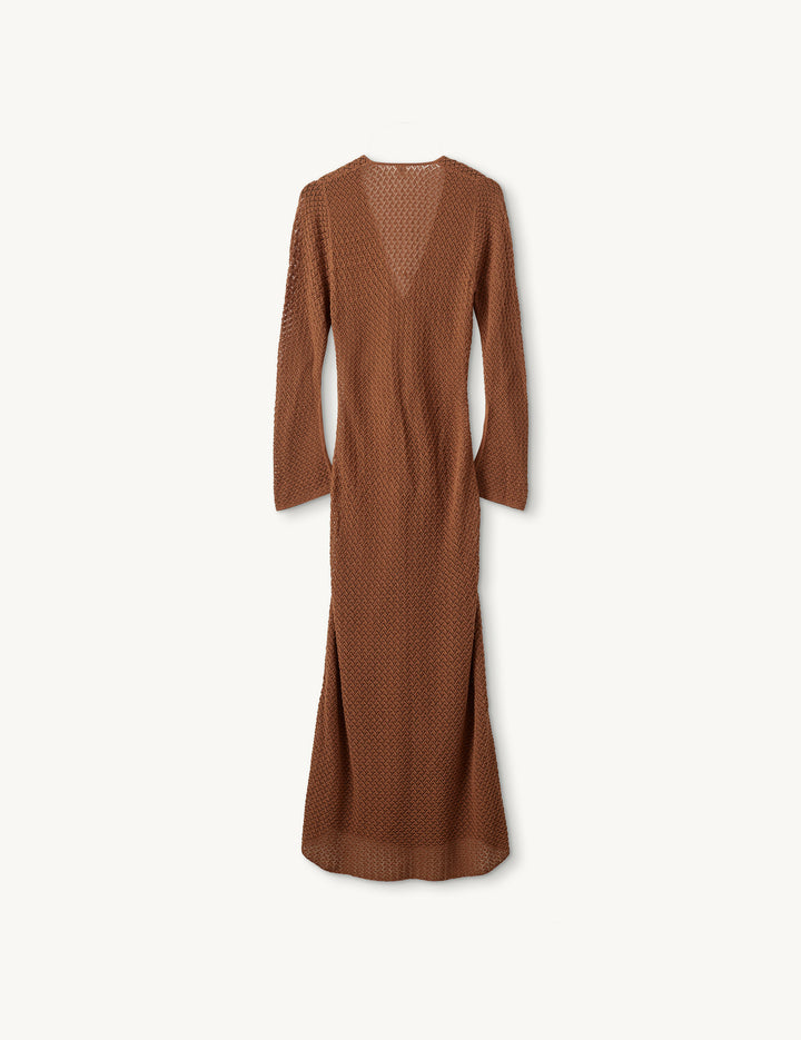 Tanzania Dress Bronze 4 / Bronze