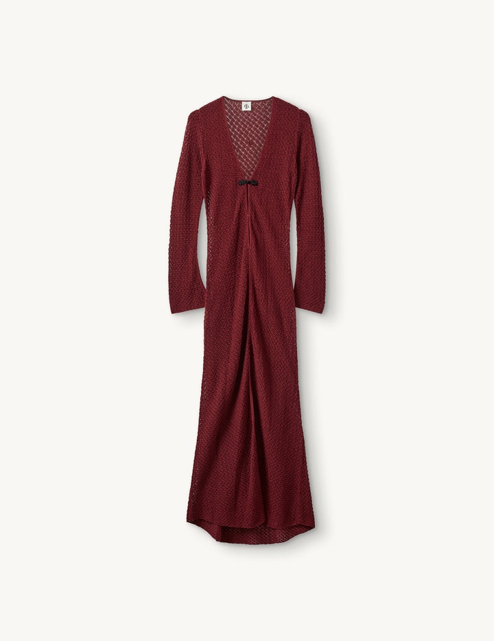 Tanzania Dress Burgundy 4 / Burgundy