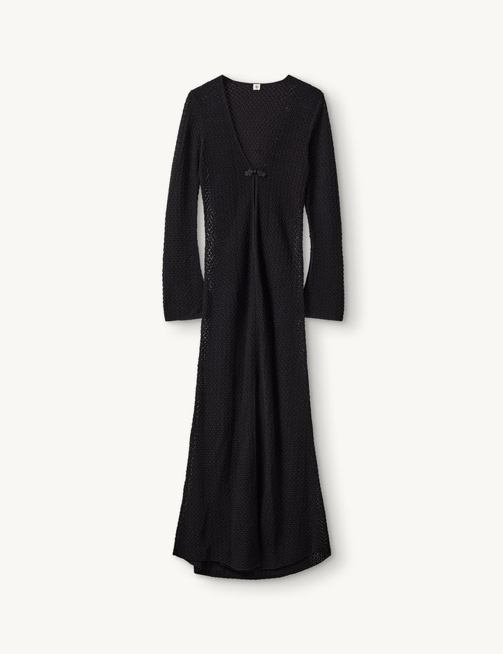 Tanzania Dress Black 6 / Cream