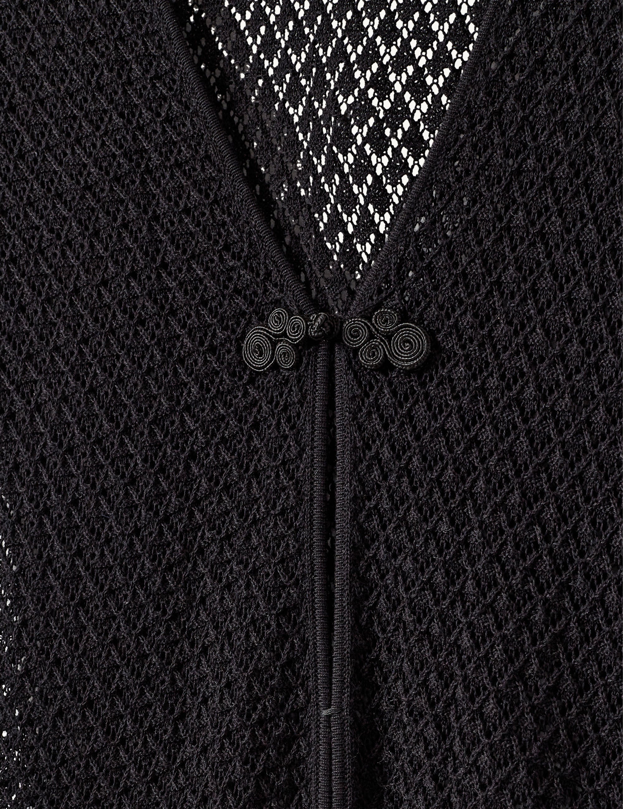 Tanzania Dress Black 6 / Cream