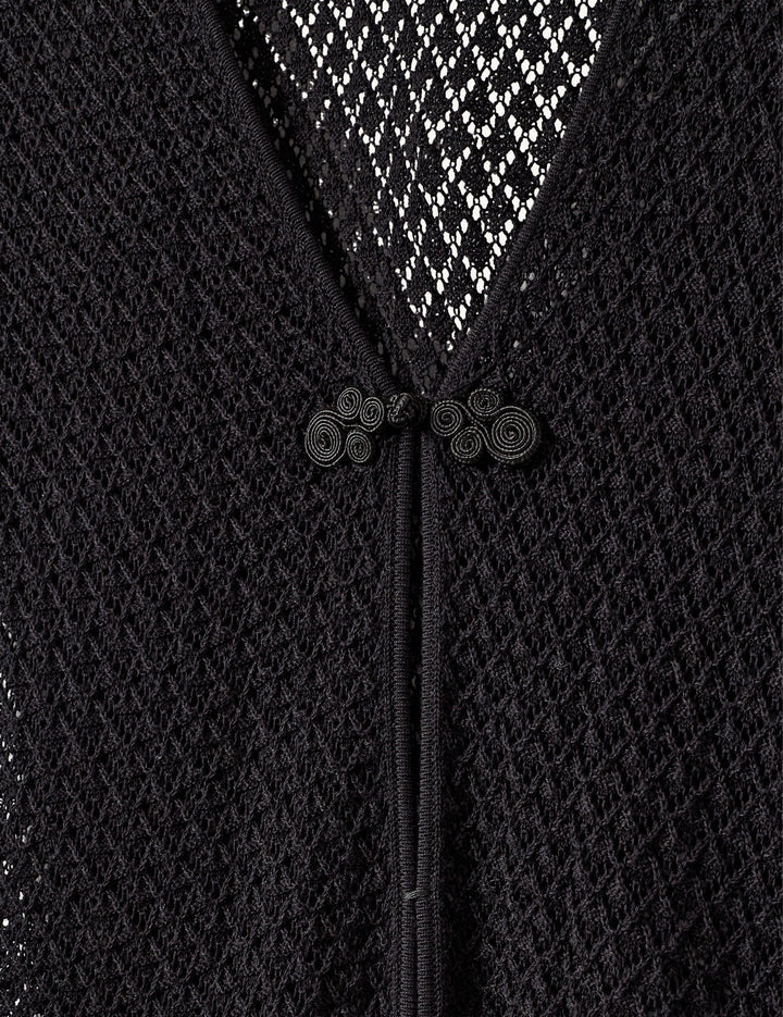 Tanzania Dress Black 6 / Cream