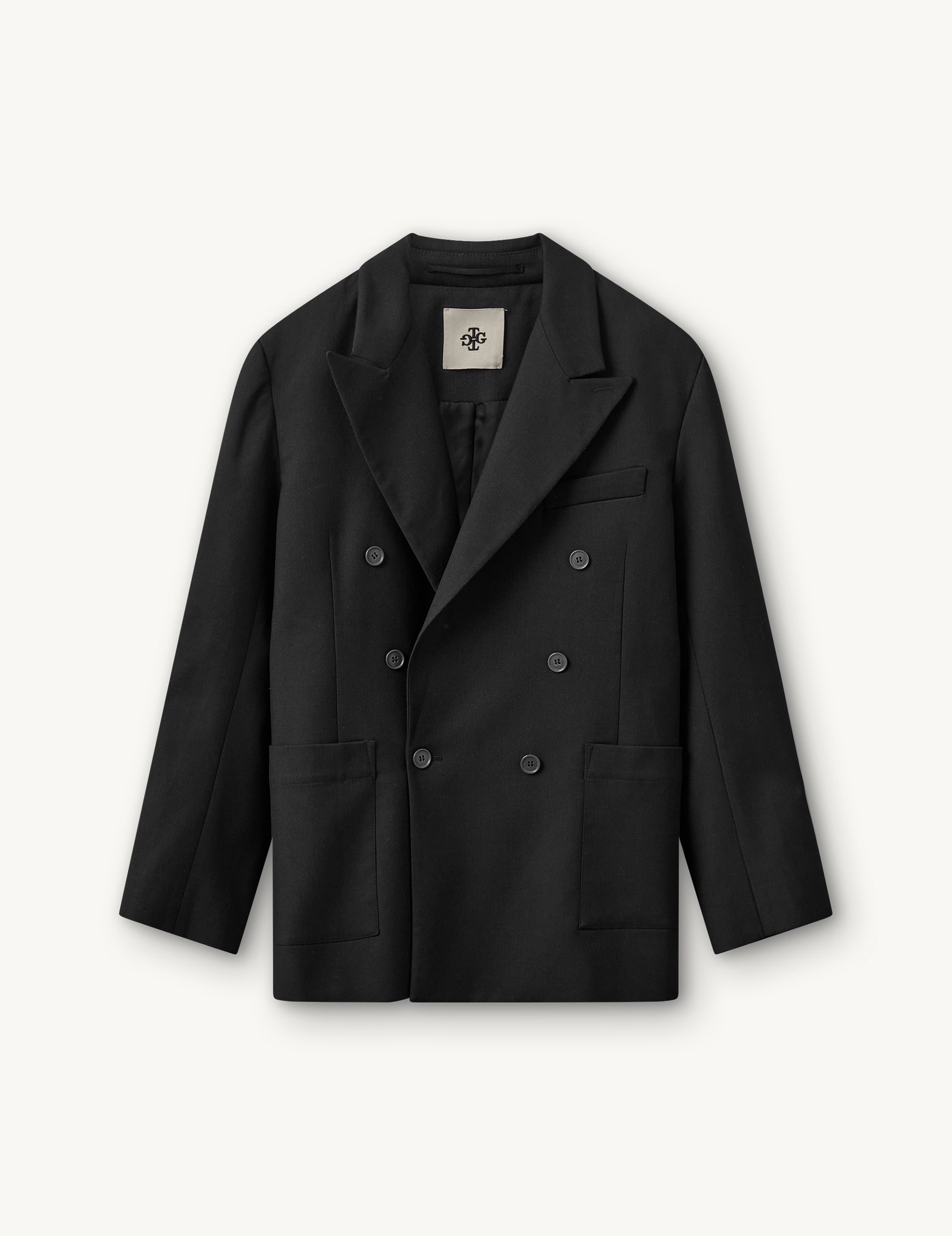 Pluto Double Blazer Black 6 / Black