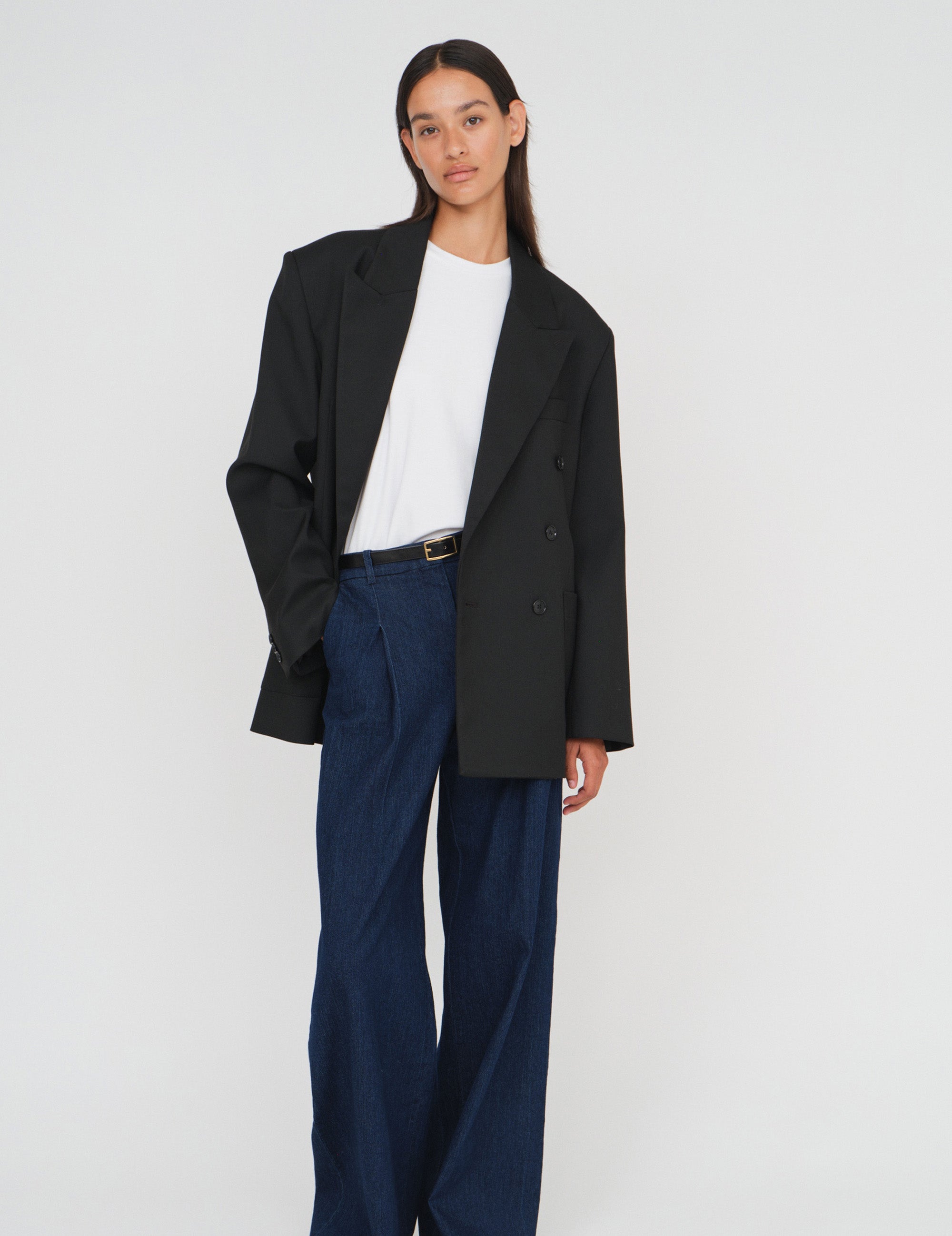 Pluto Double Blazer Black 6 / Black
