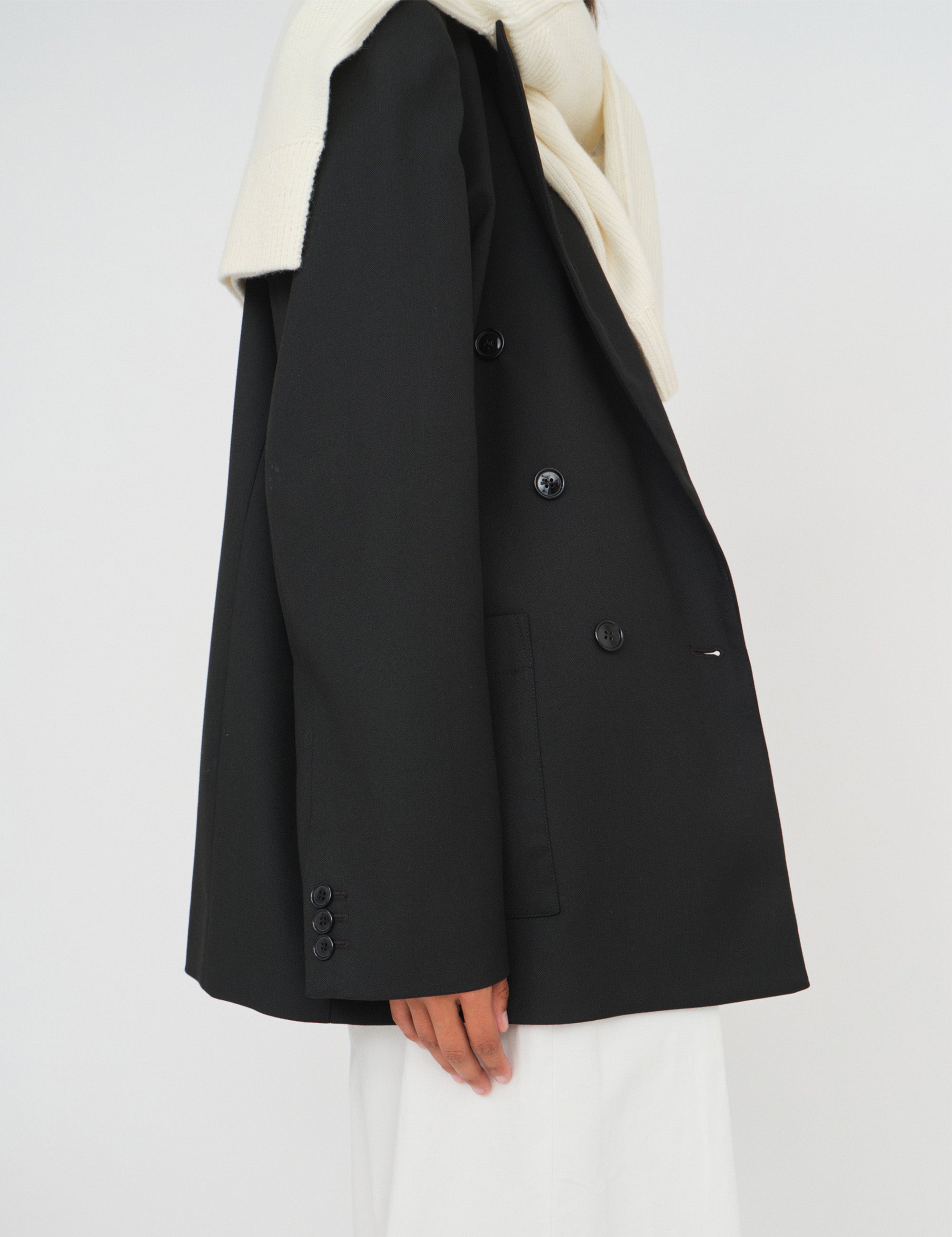 Pluto Double Blazer Black 6 / Black