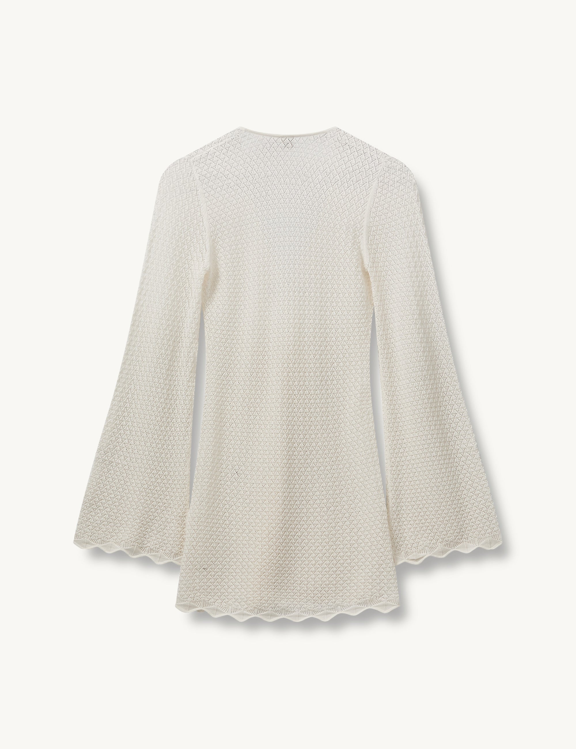 Tanzania Short Dress Cream 12 / Cream