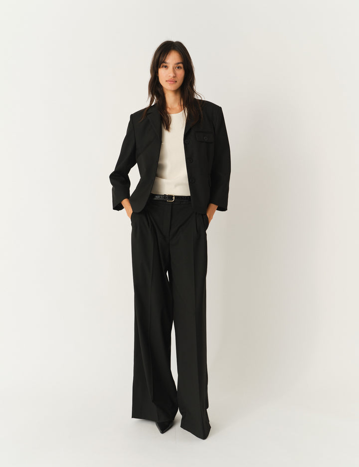 Pluto Fitted Jacket Black 12 / Black