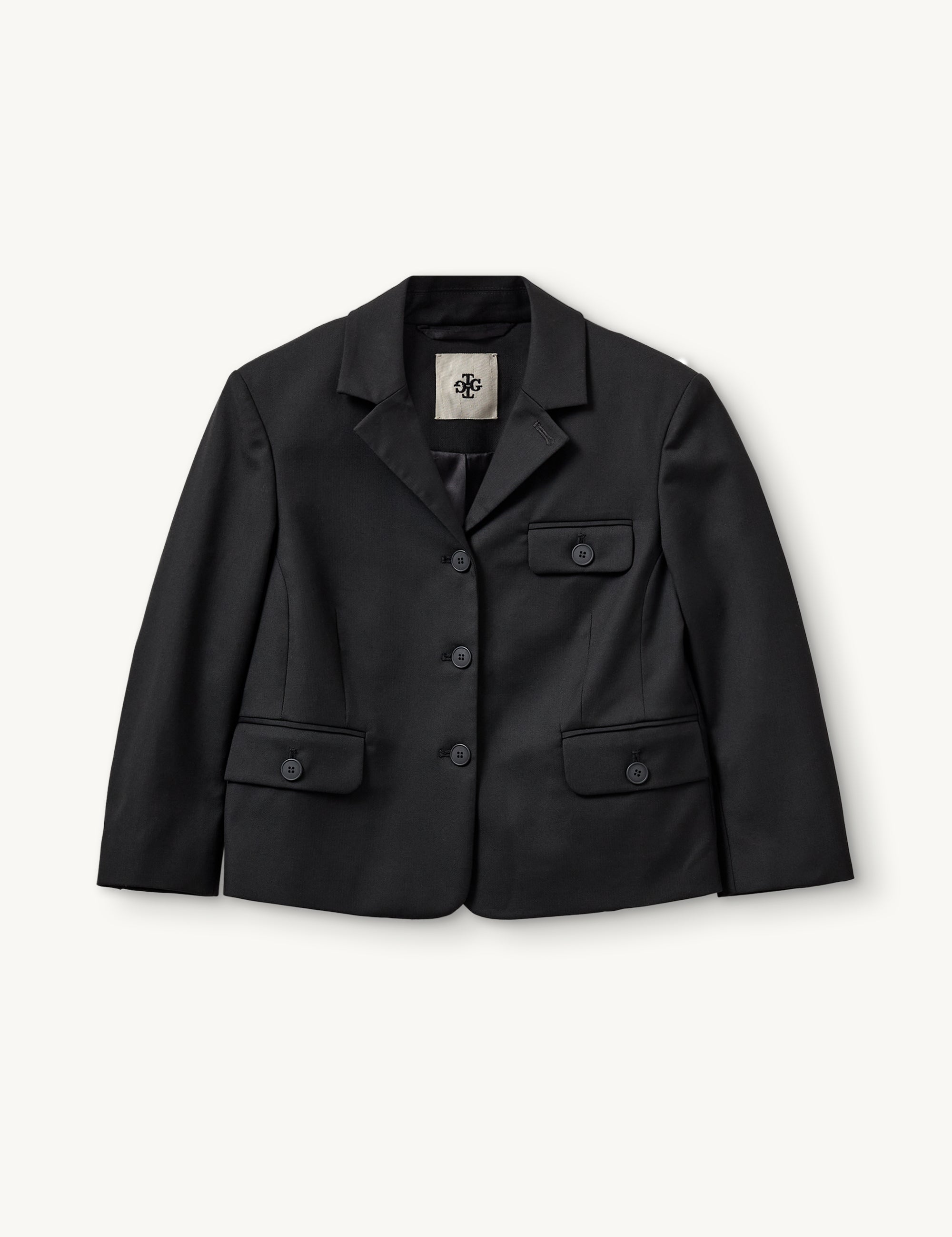Pluto Fitted Jacket Black 12 / Black