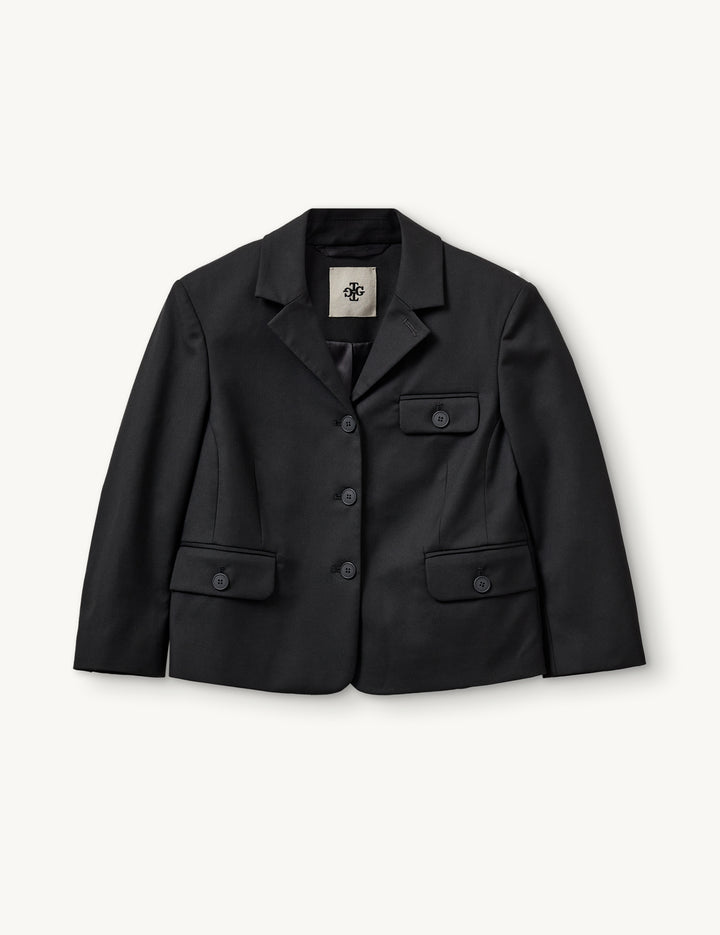 Pluto Fitted Jacket Black 12 / Black