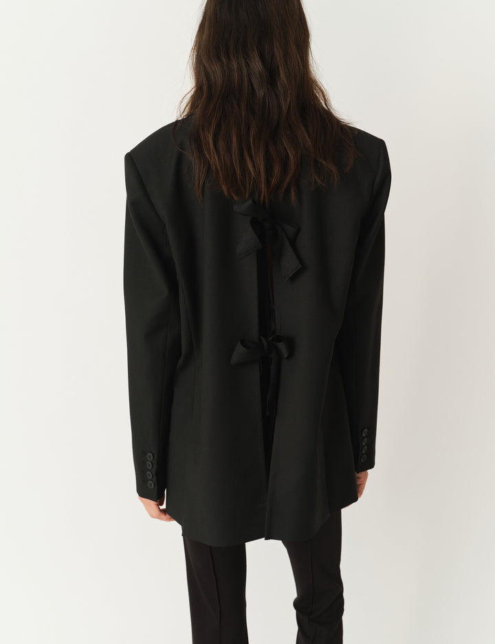 Pluto Bow Blazer Black 6 / Black