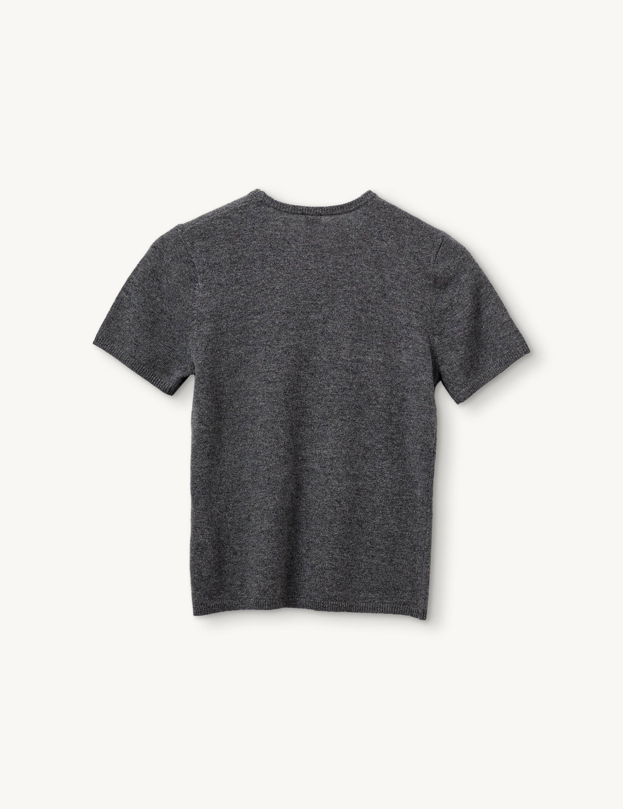 Como Knit Tee Grey Melange