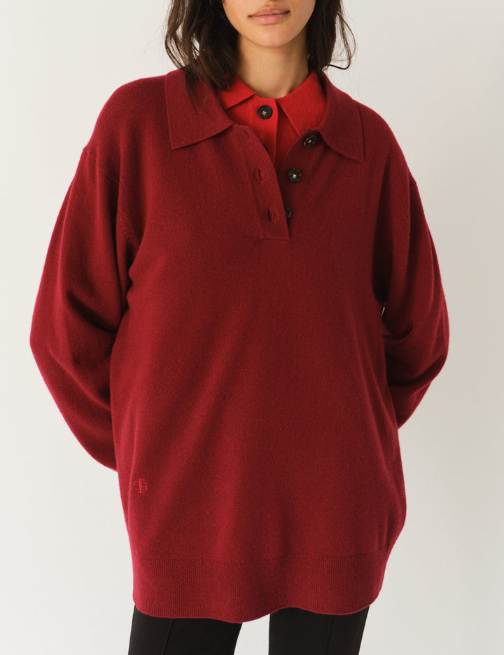 Como Polo Burgundy 6 / Burgundy