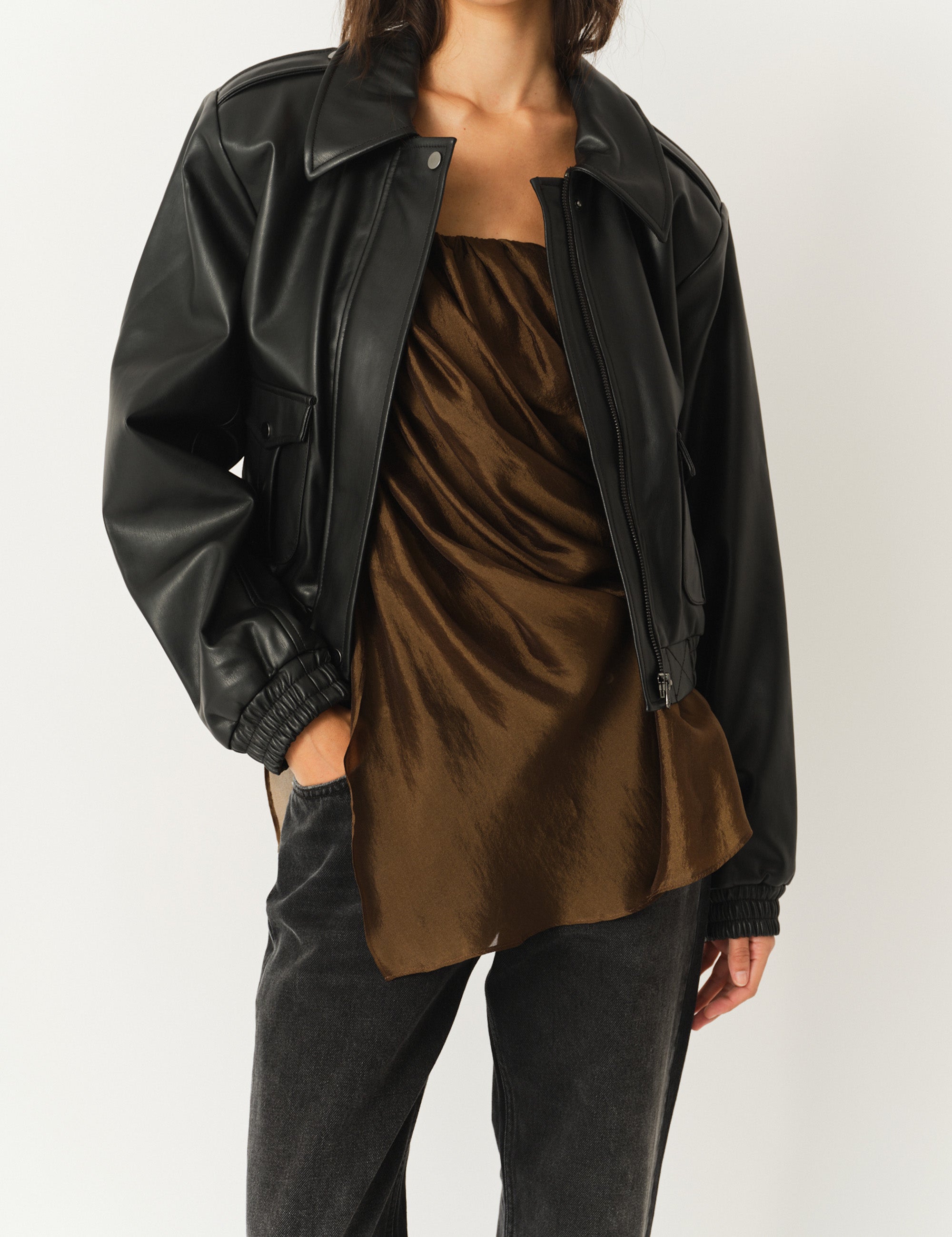 Brooklyn Bomber Black 12 / Black