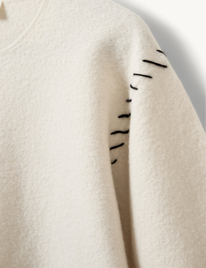 Oslo Sweater Ivory 6 / Ivory