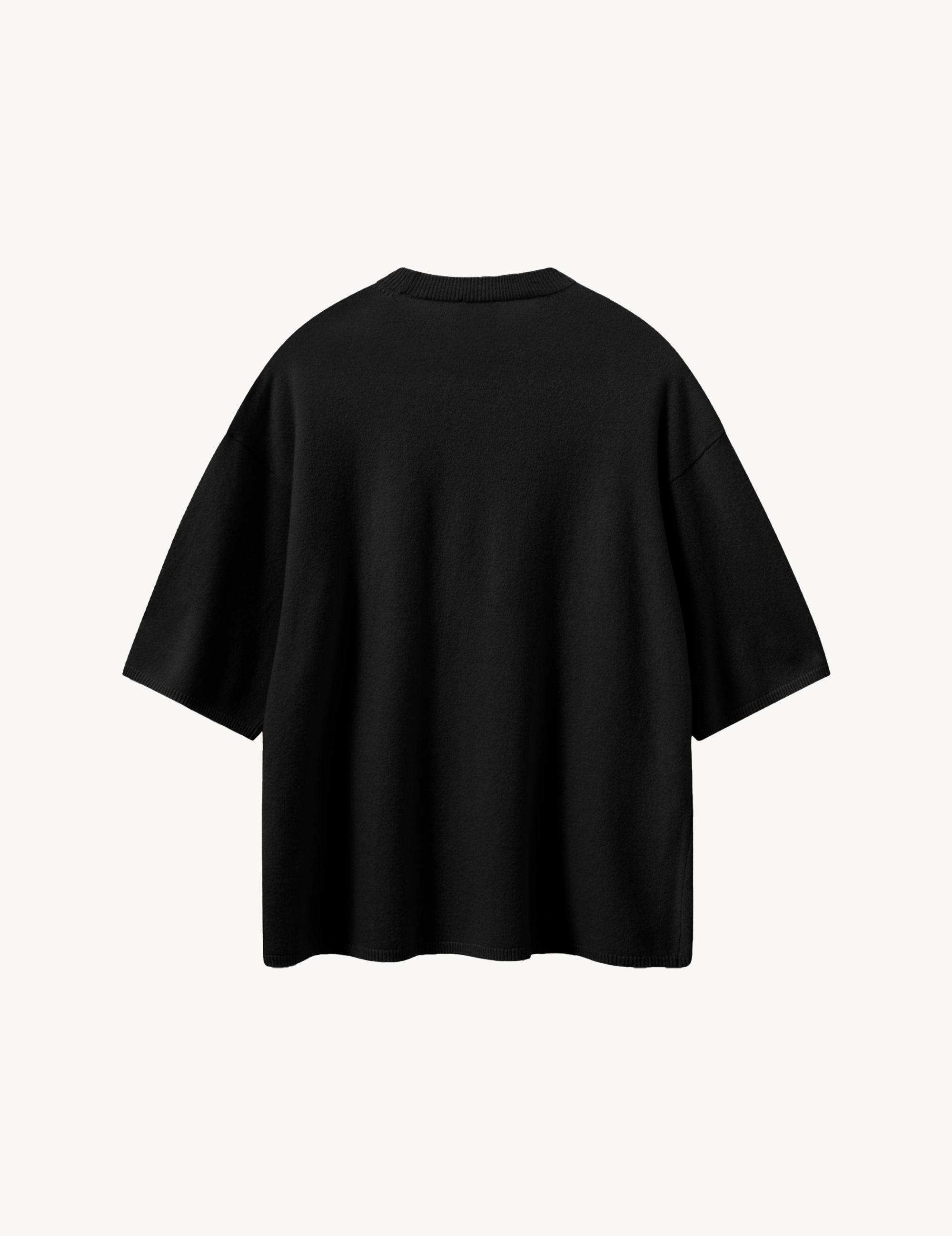 Como Oversized Tee Black