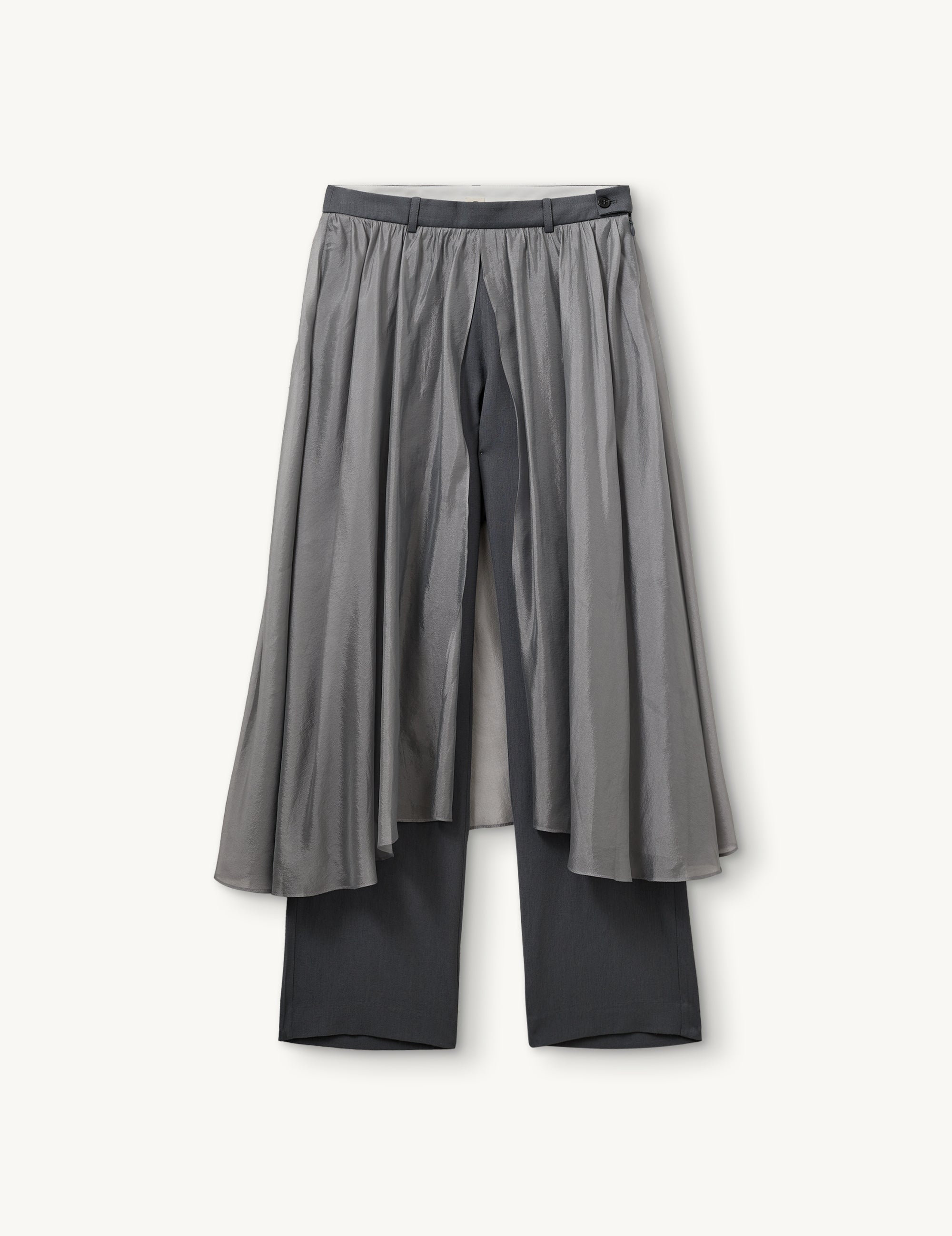 Andrea Gown Pants Charcoal 6 / Charcoal