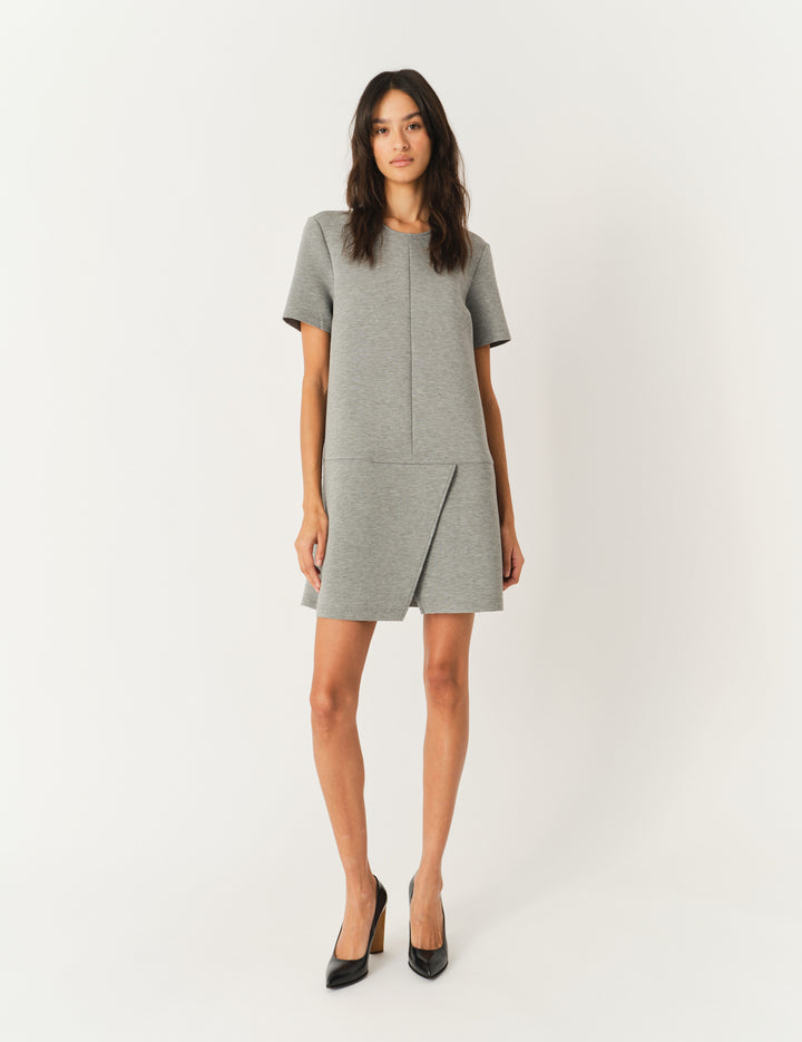Nice Mini Dress Grey Melange 6 / Grey Melange