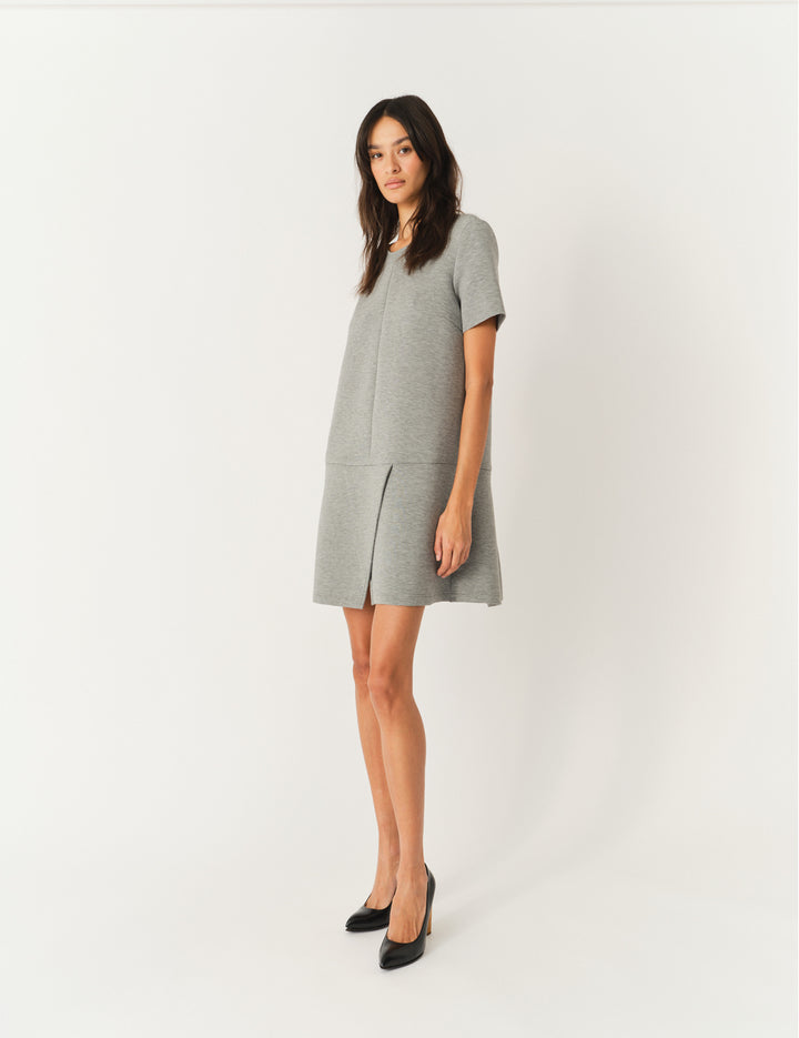 Nice Mini Dress Grey Melange 6 / Grey Melange