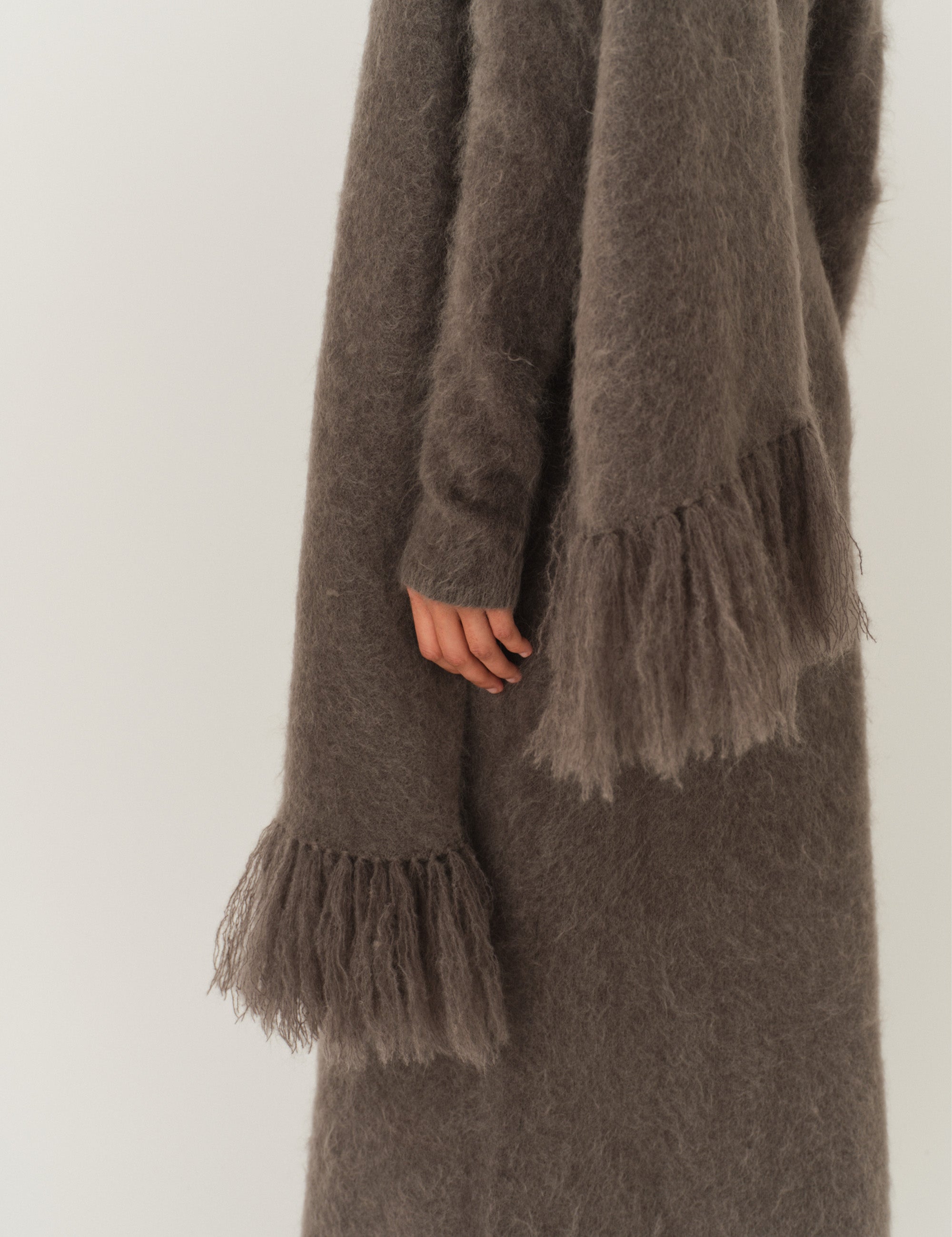 Roma Dress Grey Melange 6 / Grey Melange