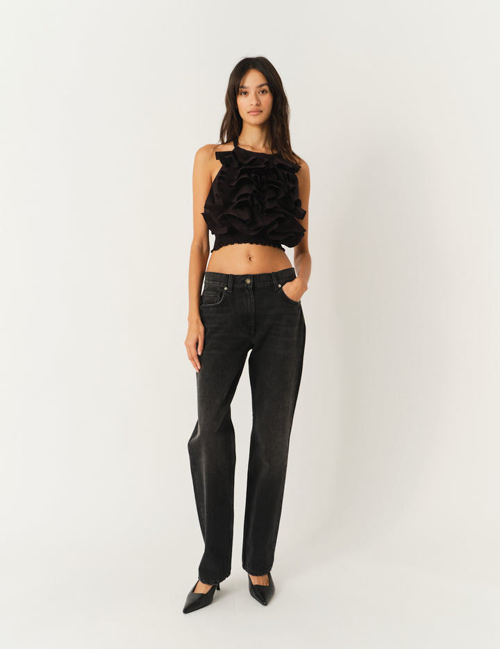 Cyprus Layer Top Black 6 / Black