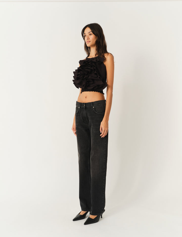 Cyprus Layer Top Black 6 / Black