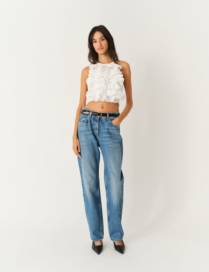 Cyprus Layer Top White 6 / White