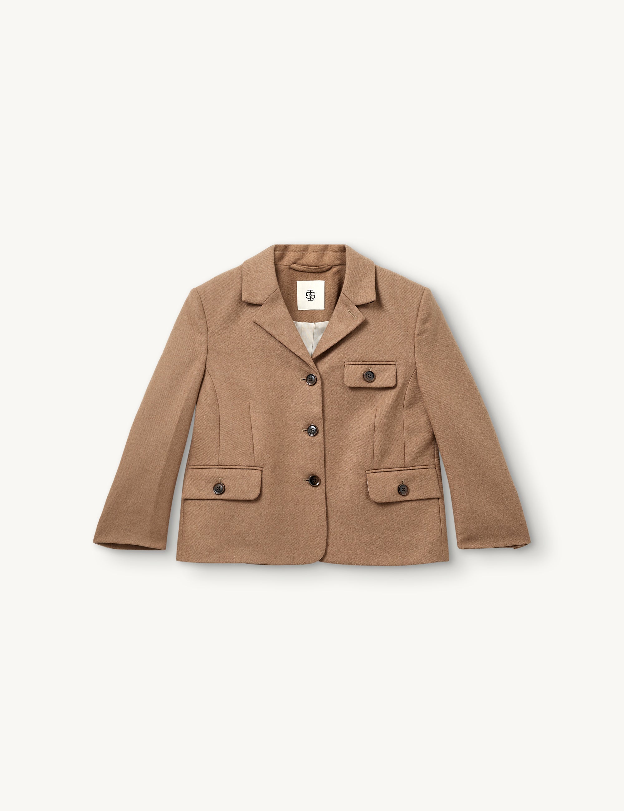 Mitch Fitted Jacket Camel 6 / Camel