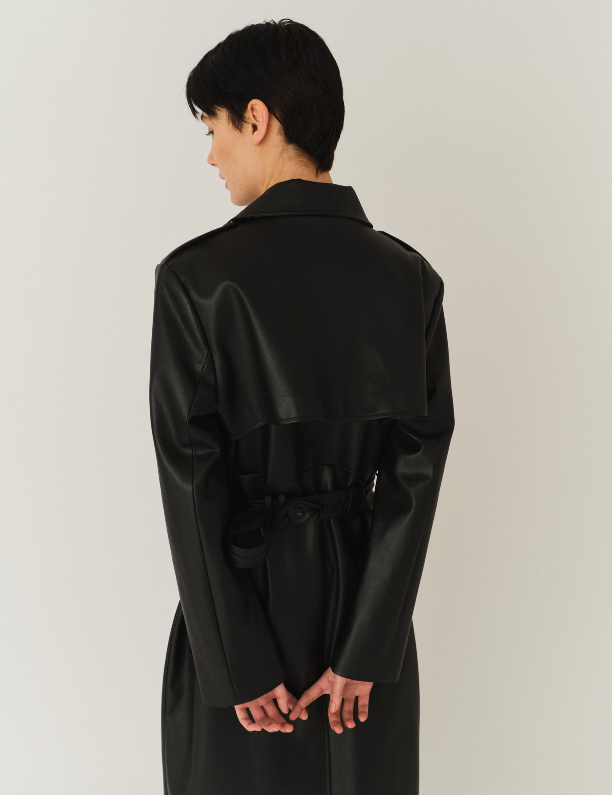 Brooklyn Trench Coat Black 6 / Black