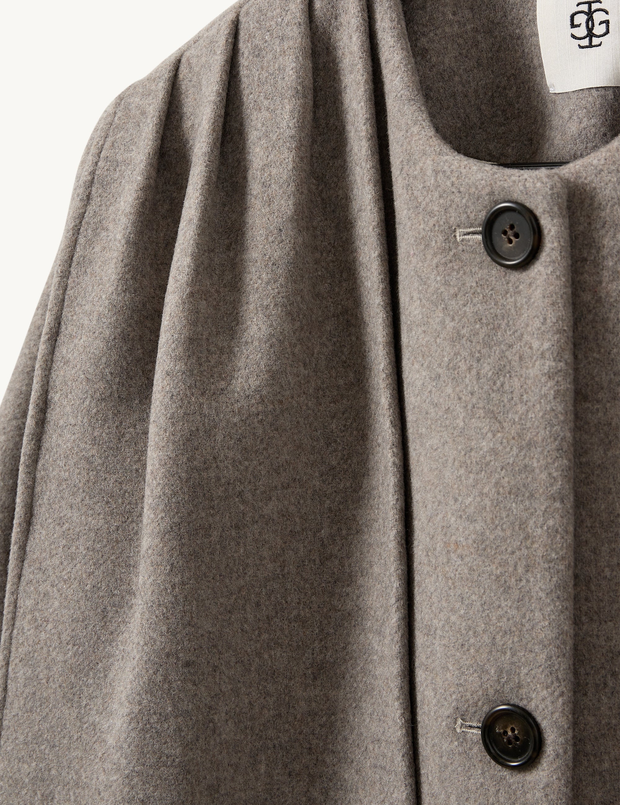 Clooney Coat Cardi Beige Melange 6 / Beige Melange