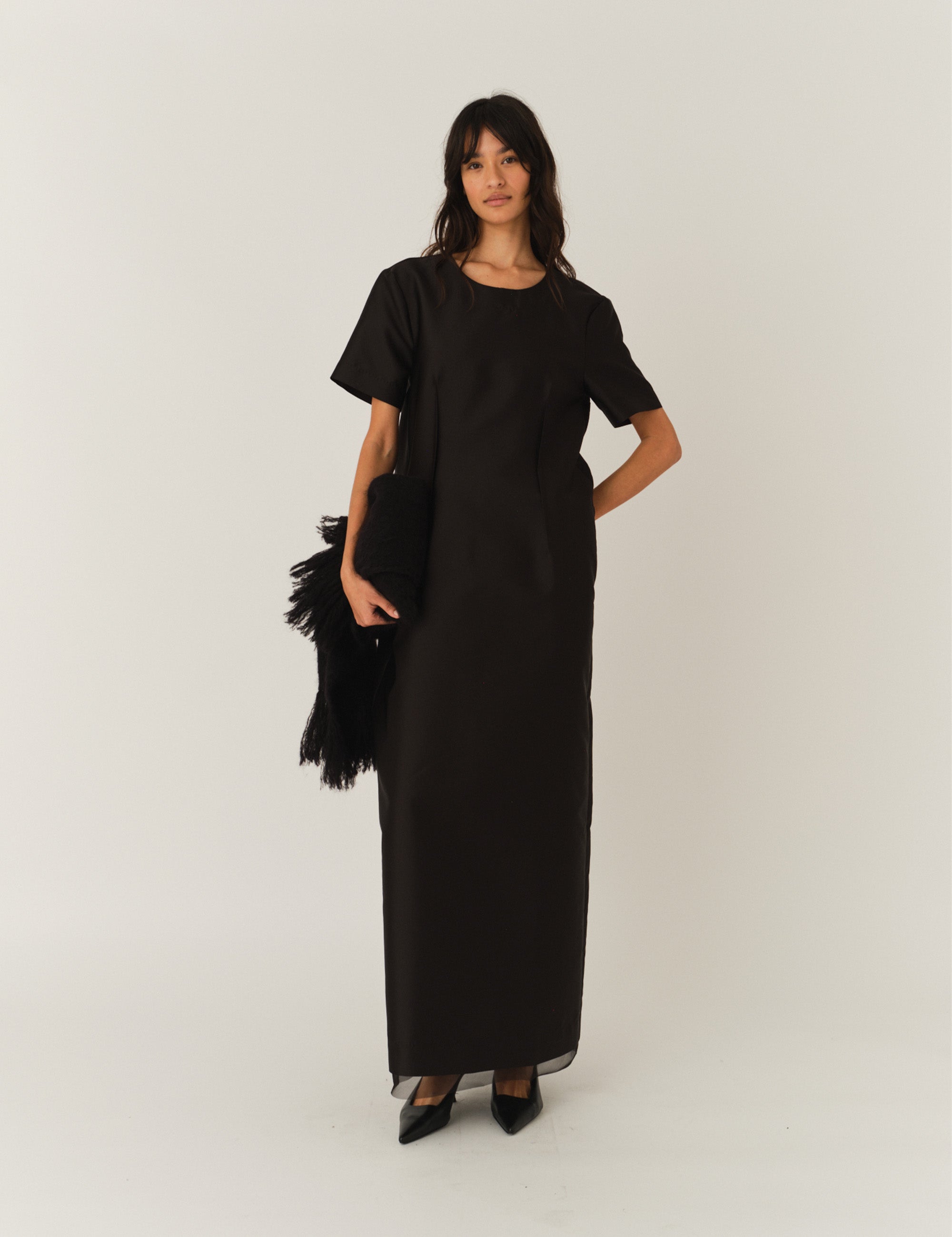 Umami Tee Dress Black 6 / Black