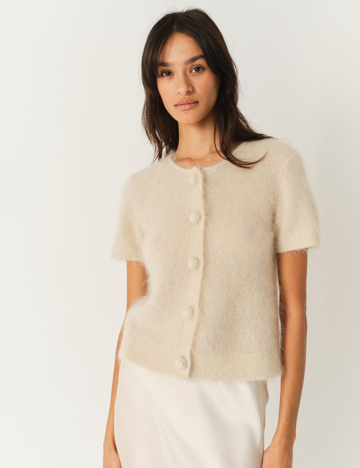 Roma Mini Cardigan Champagne 6 / Champagne