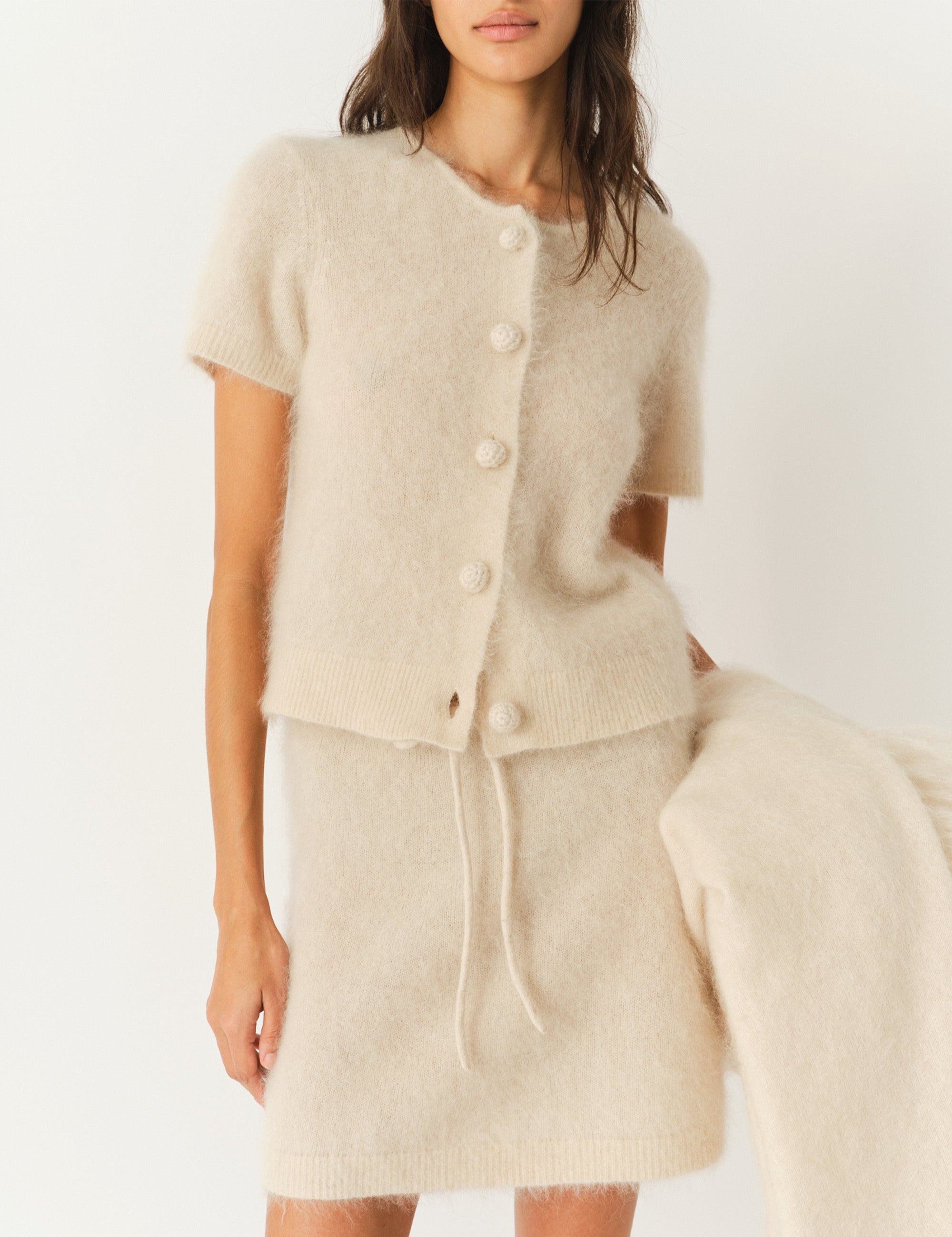 Roma Mini Skirt Champagne 6 / Champagne