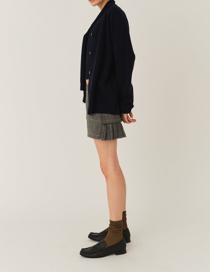 Taylor Mini Skirt Grey Check 6 / Grey Check