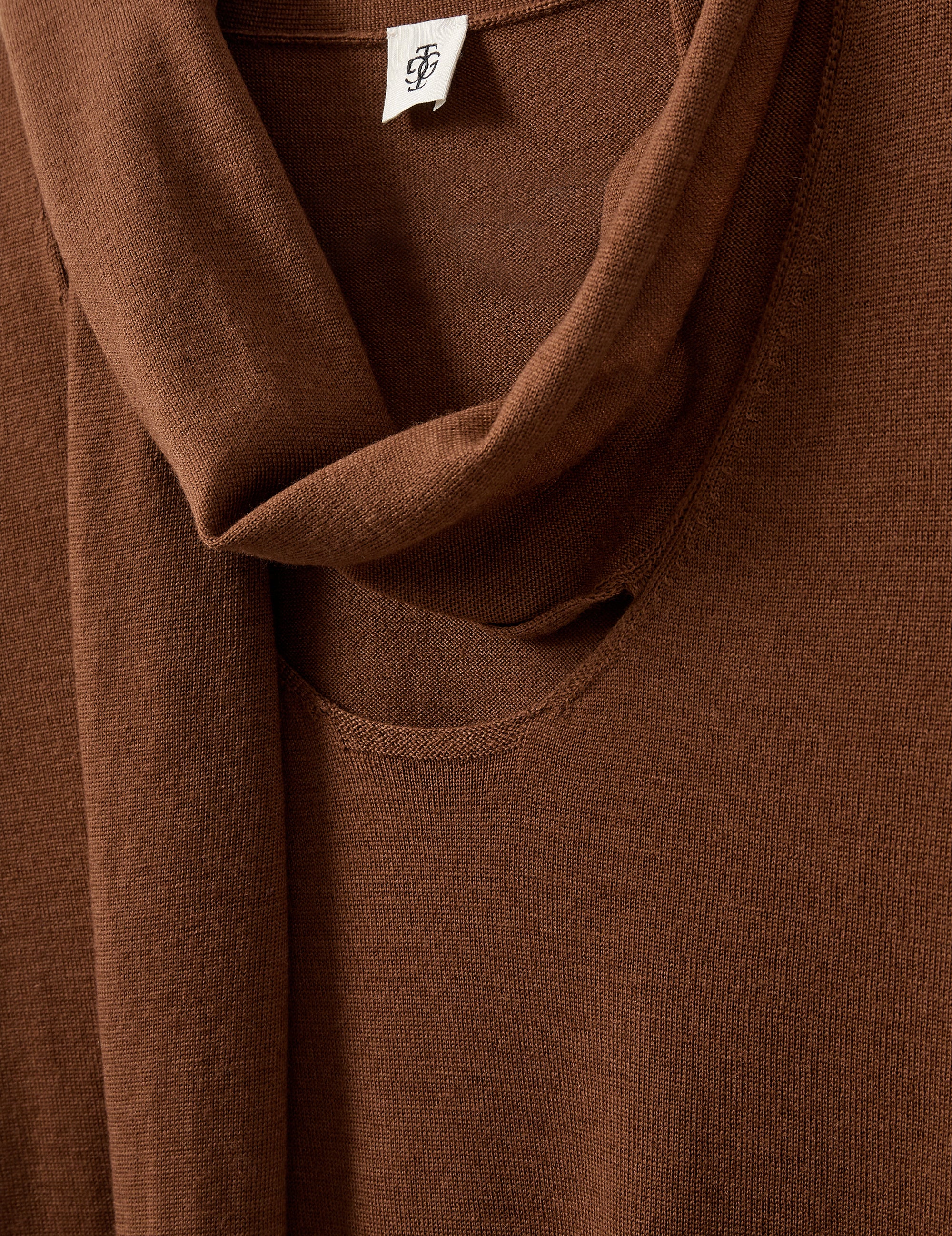 Bergen Scarf Knit Cinnamon 6 / Cinnamon