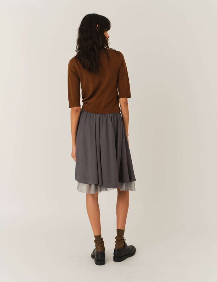 Bergen Scarf Knit Cinnamon 6 / Cinnamon
