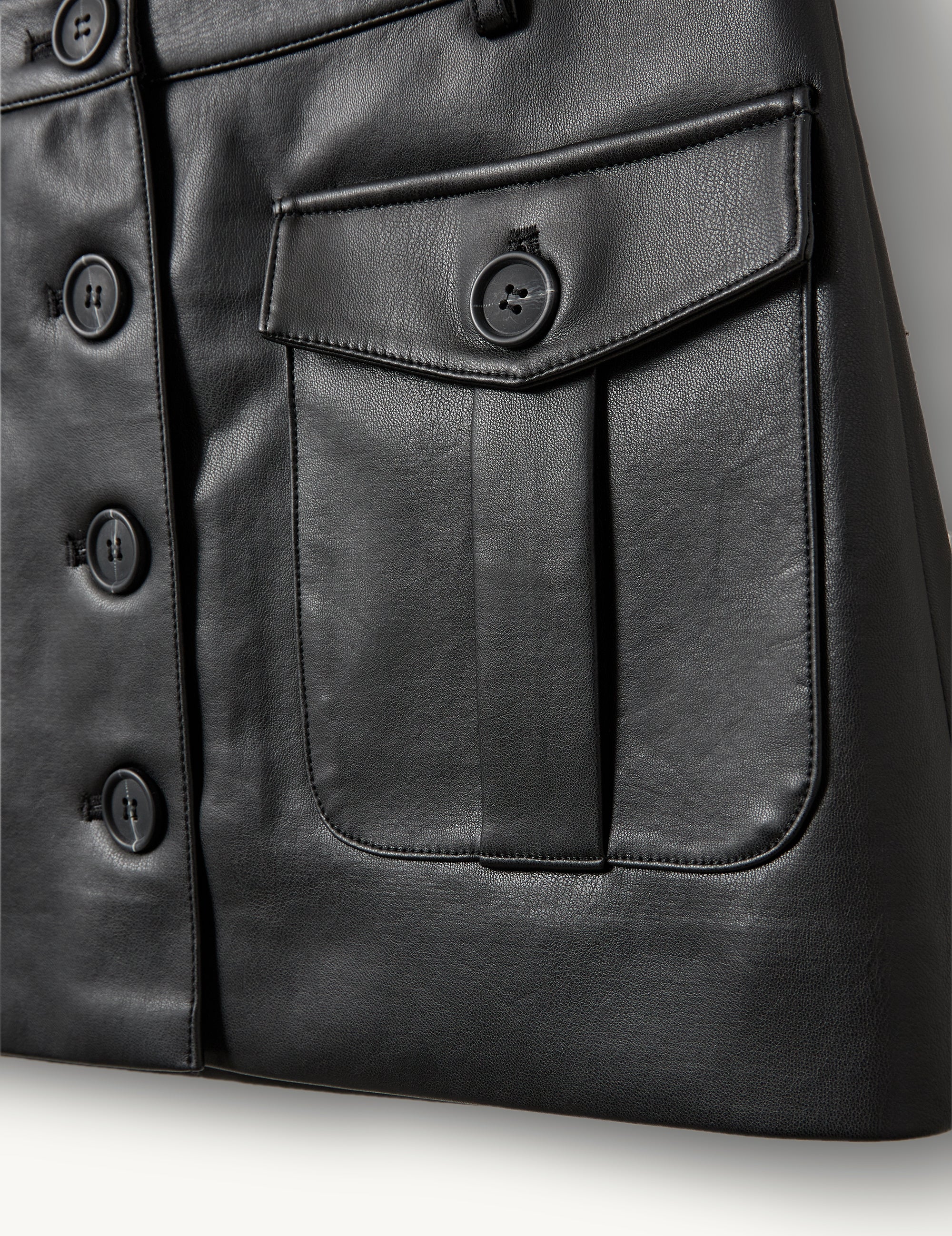 Brooklyn Micro Skirt Black 6 / Black