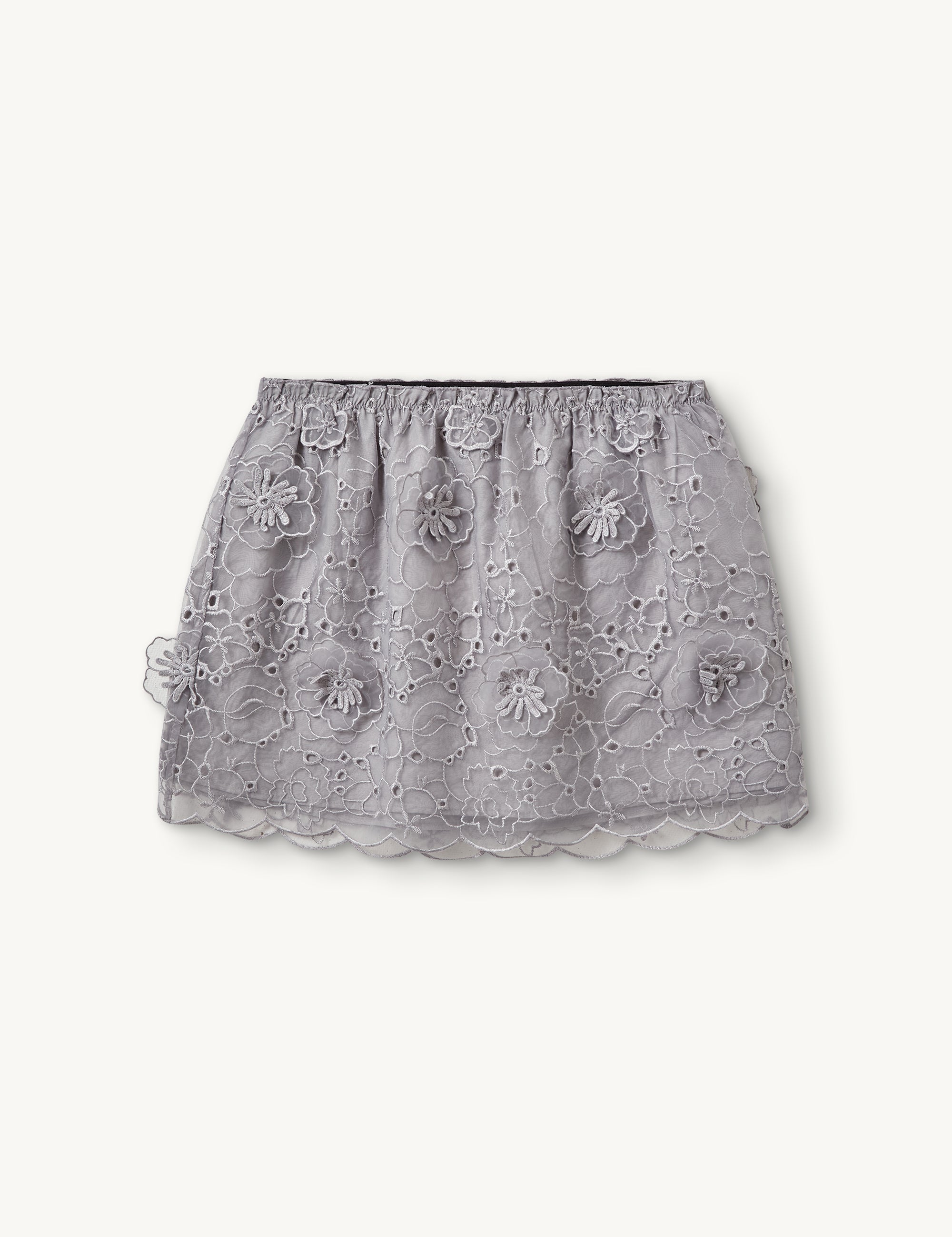 Sydney Mini Skirt Oyster 4 / Oyster