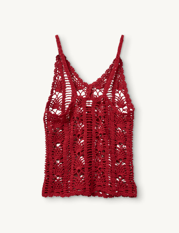 Maldive Top Red 4 / Red