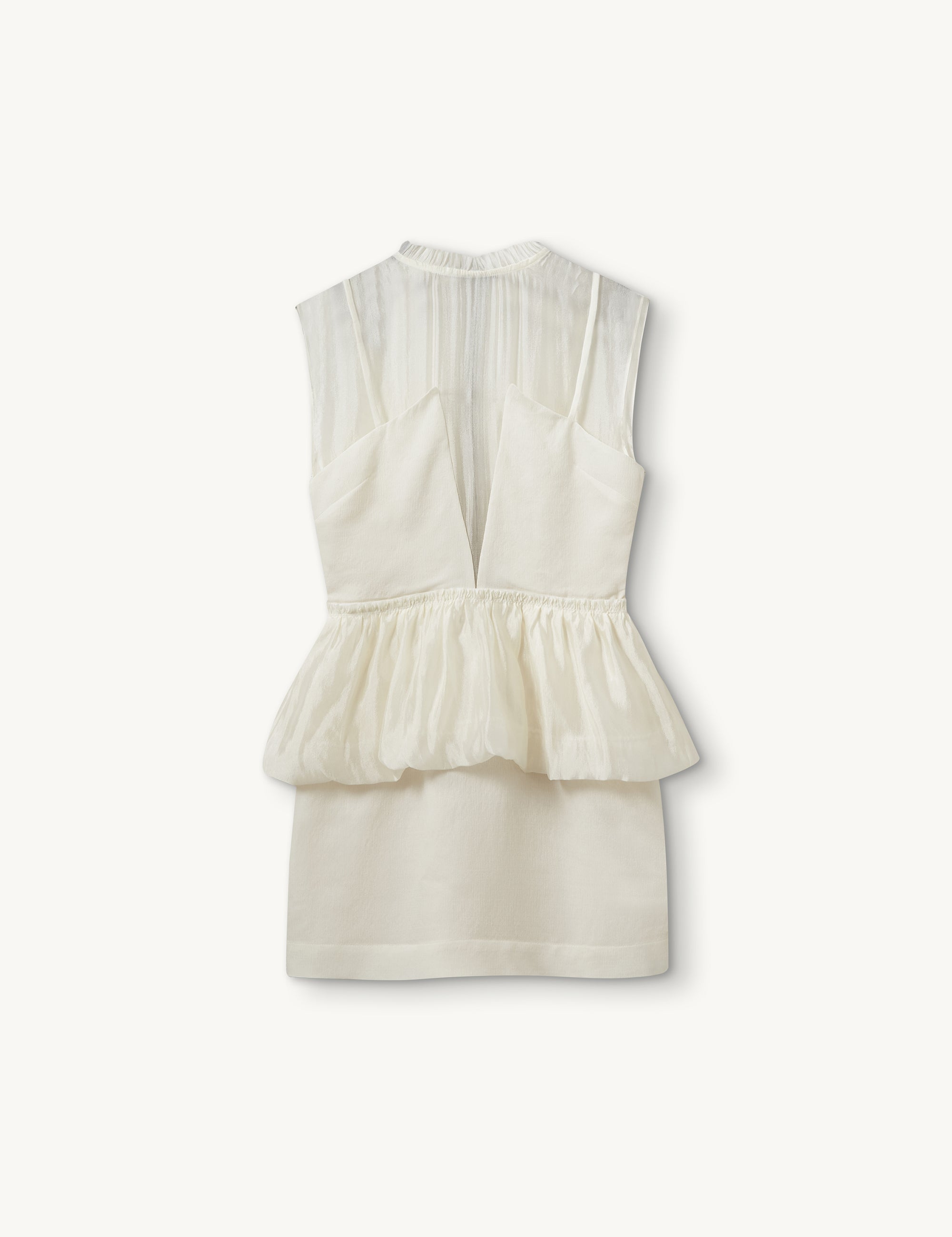 Daphne Short Dress Cream