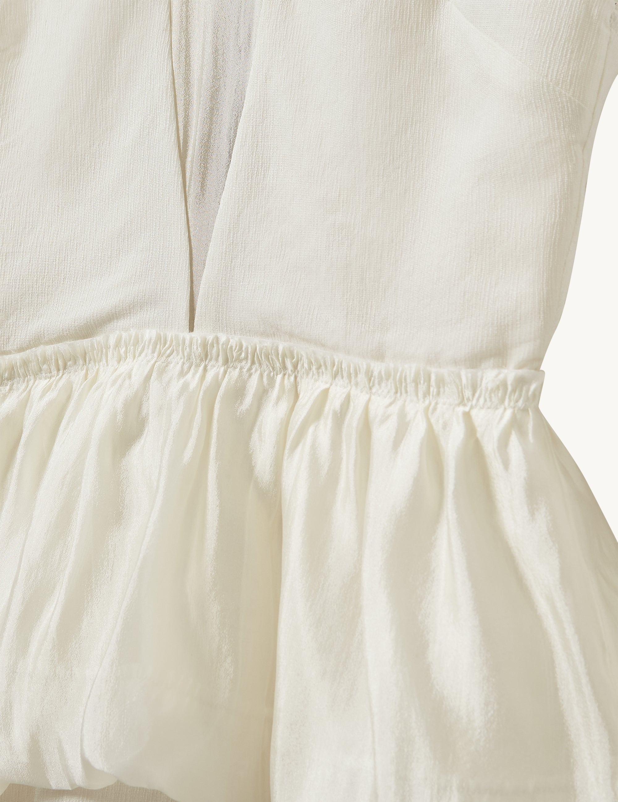 Daphne Short Dress Cream 4 / Cream