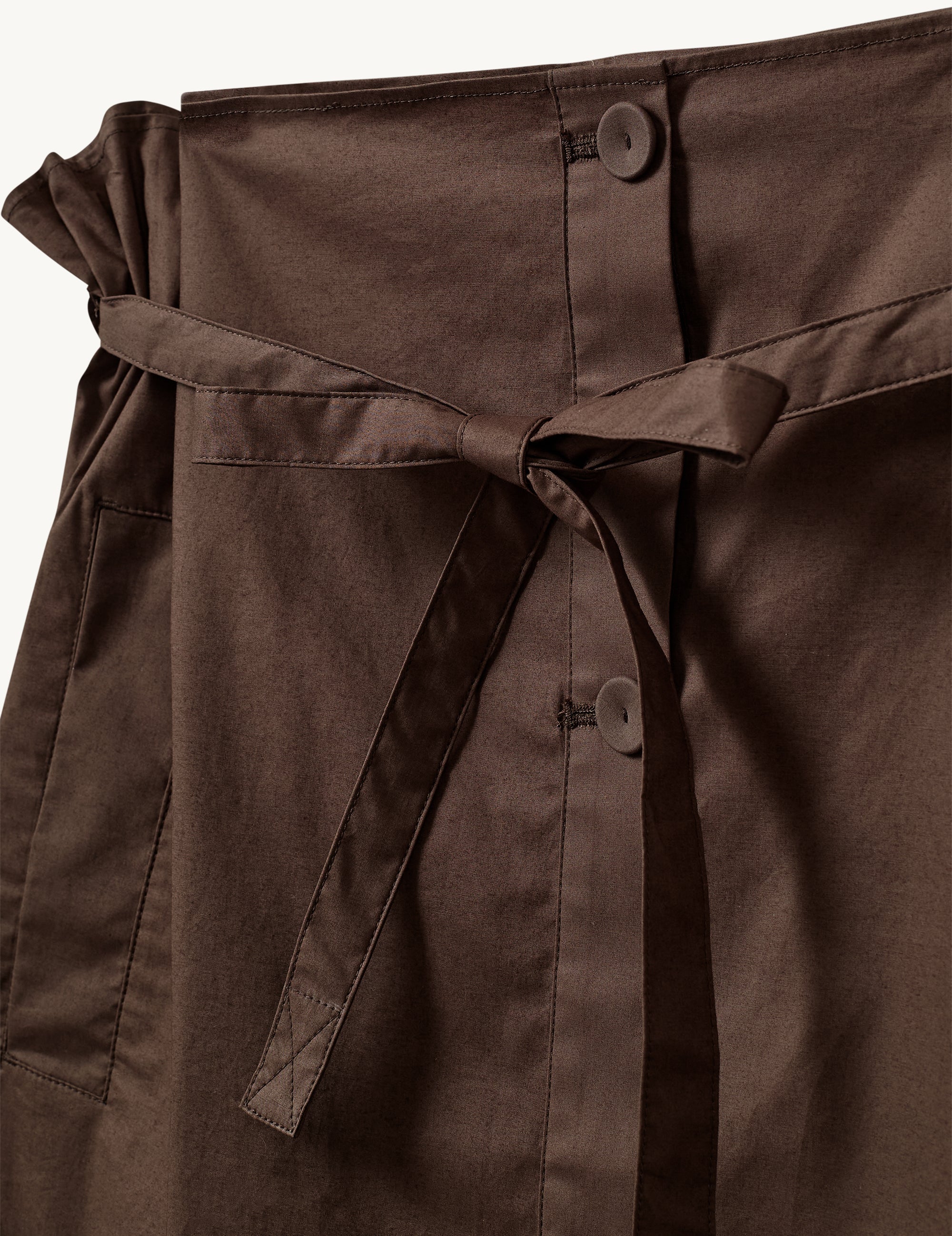 Cyprus Maxi Skirt Chocolate 4 / Chocolate