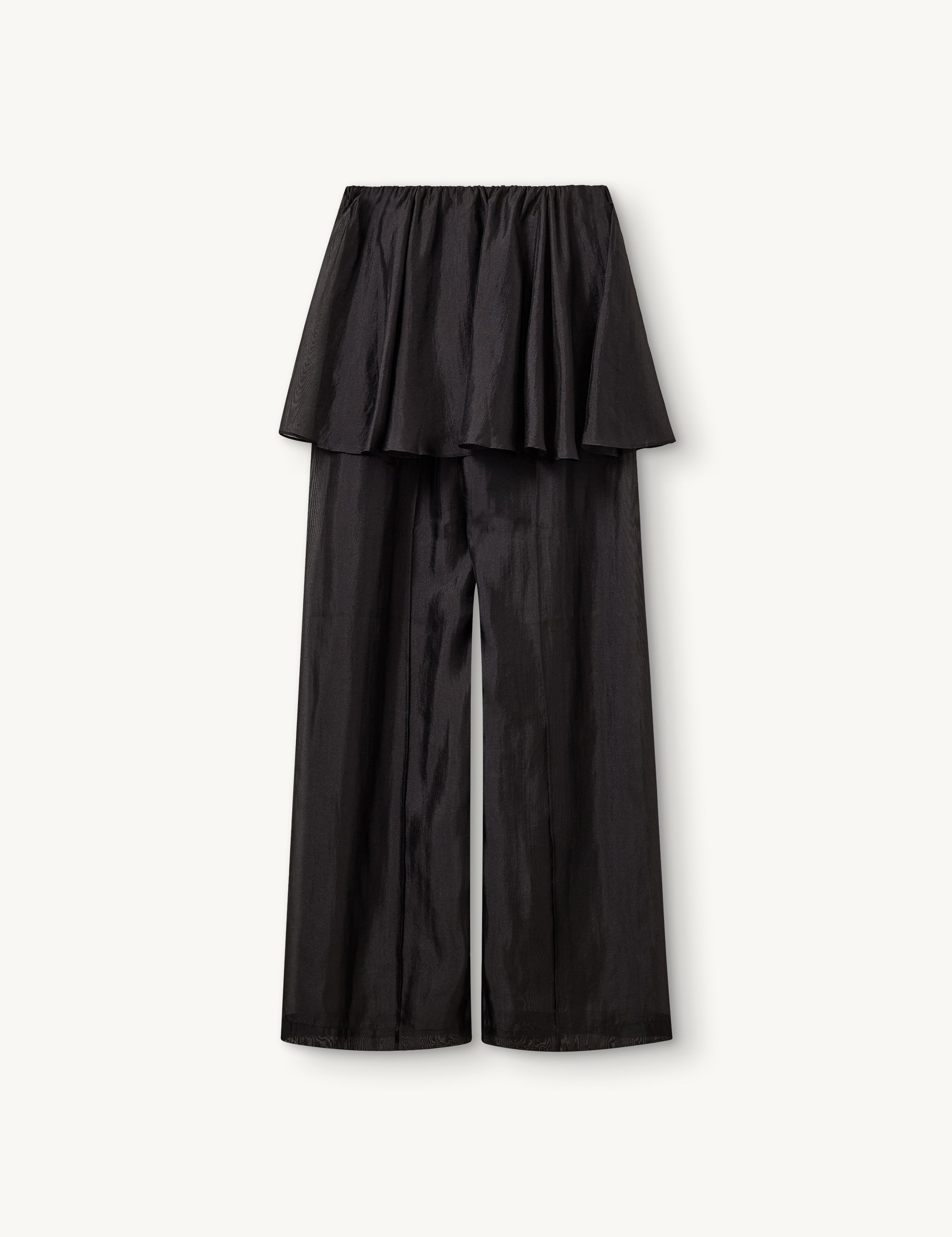 Gilian Peplum Pants Black 4 / Black