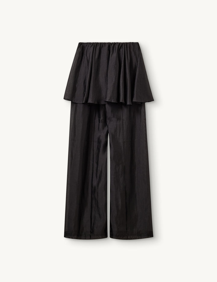 Gilian Peplum Pants Black 4 / Black