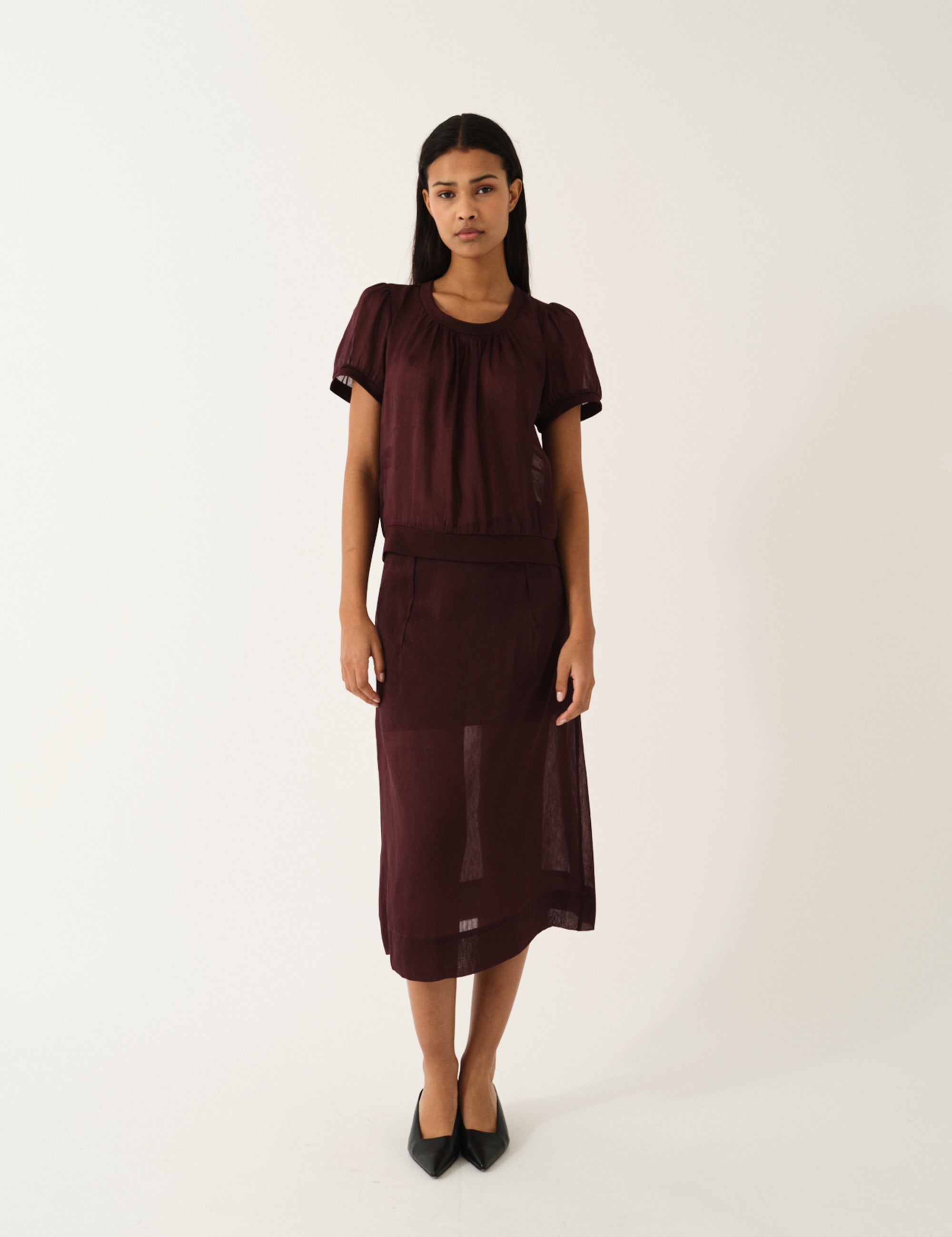 Prince Tee Burgundy
