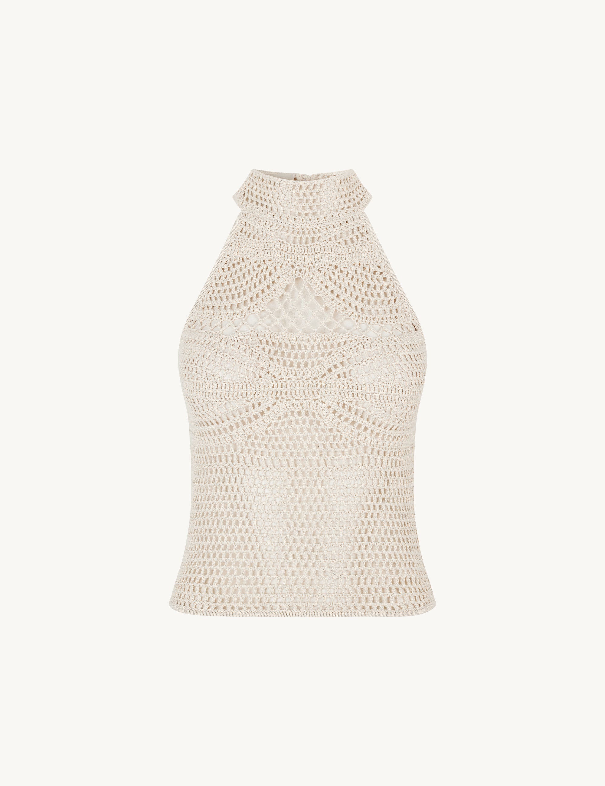 Egypt Crochet Top Bone