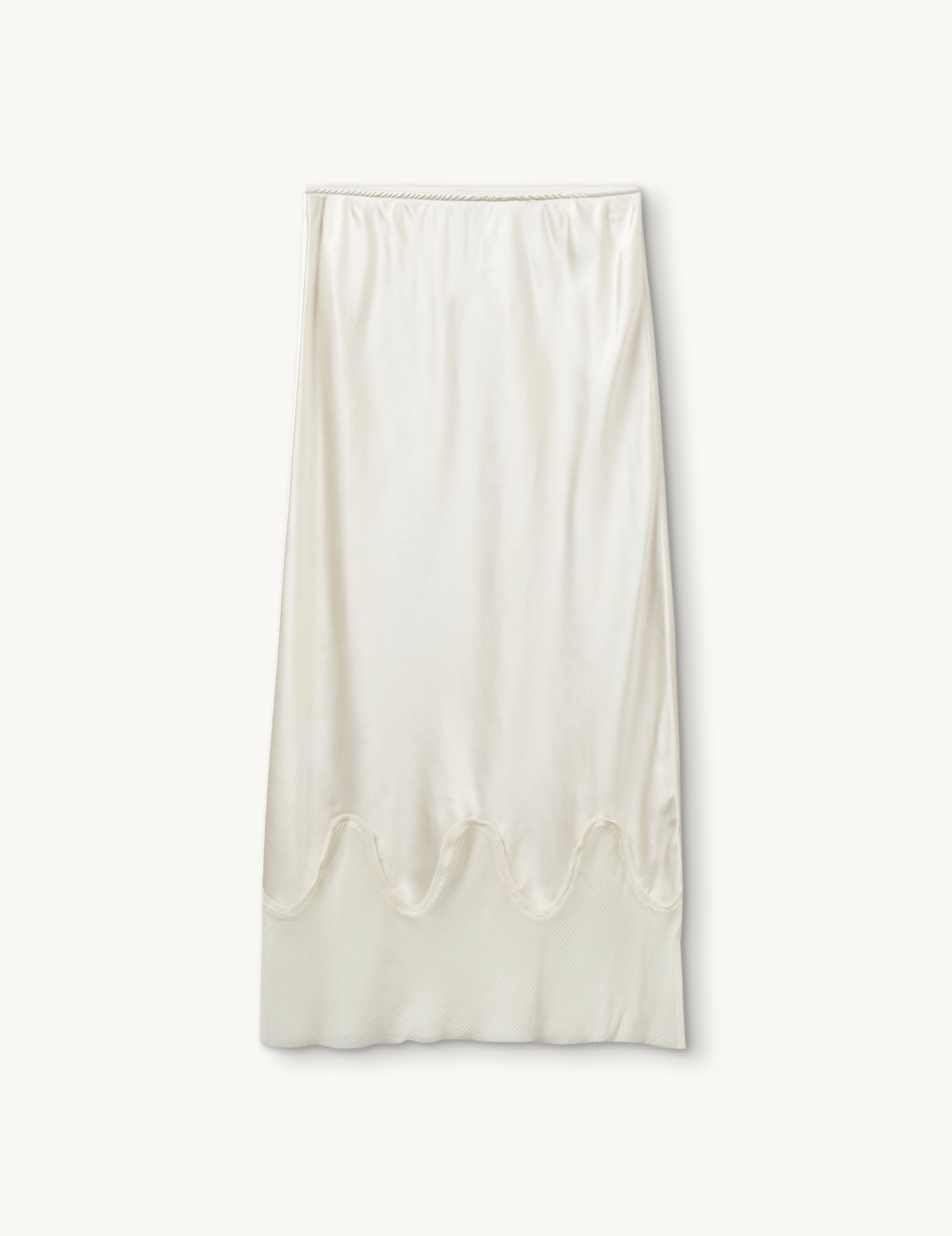 Catania Midi Skirt Ivory