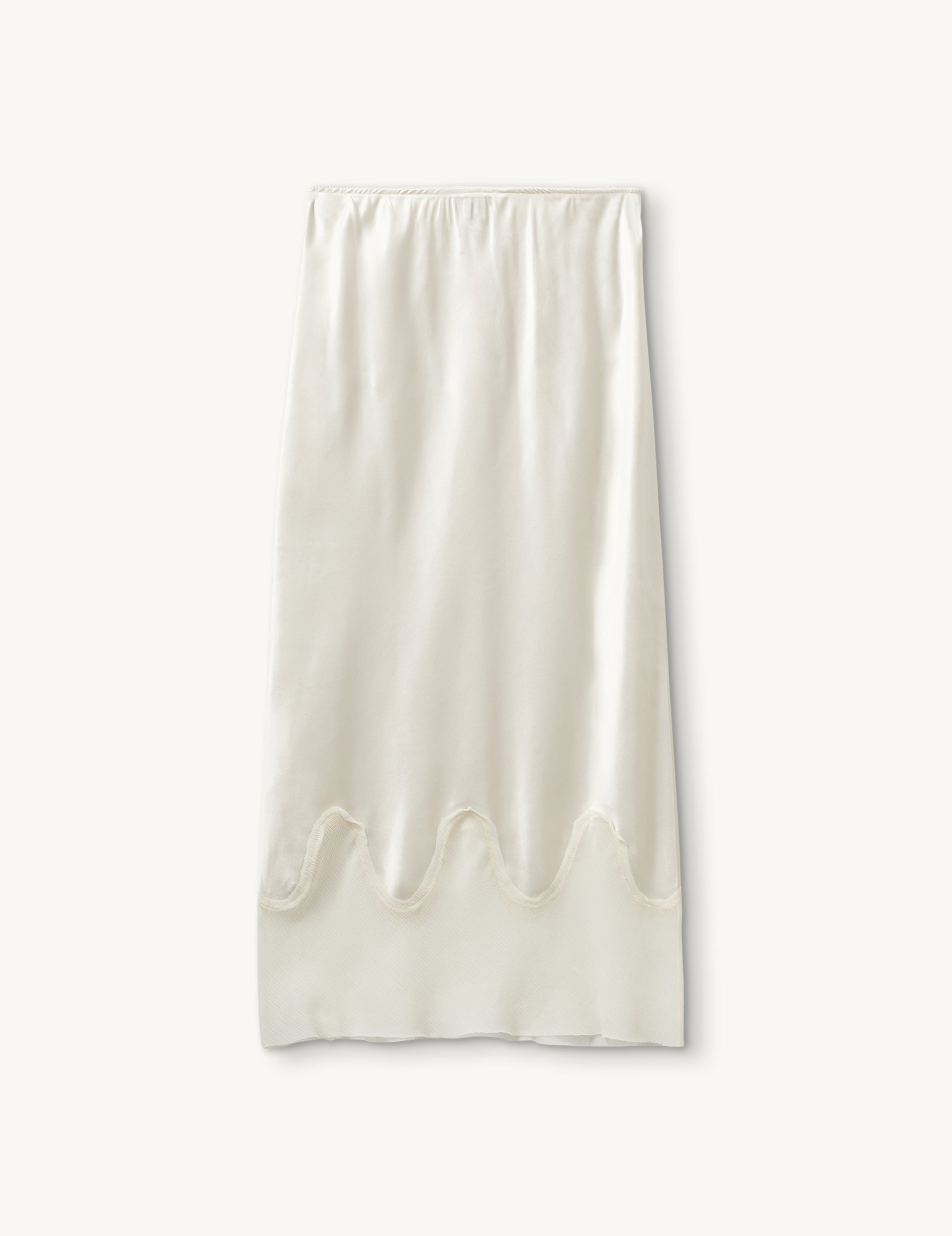 Catania Midi Skirt Ivory