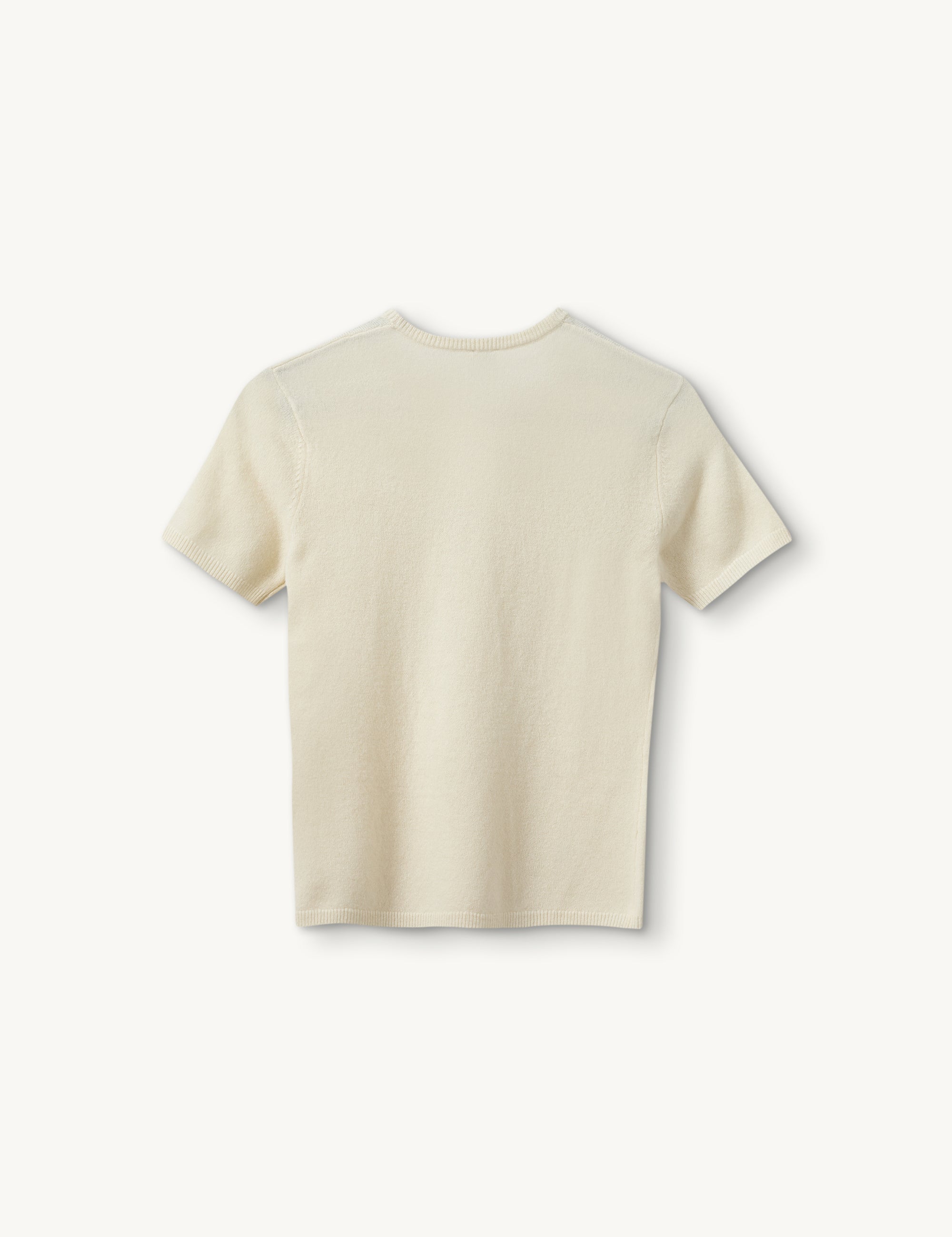 Como Knit Tee Cream
